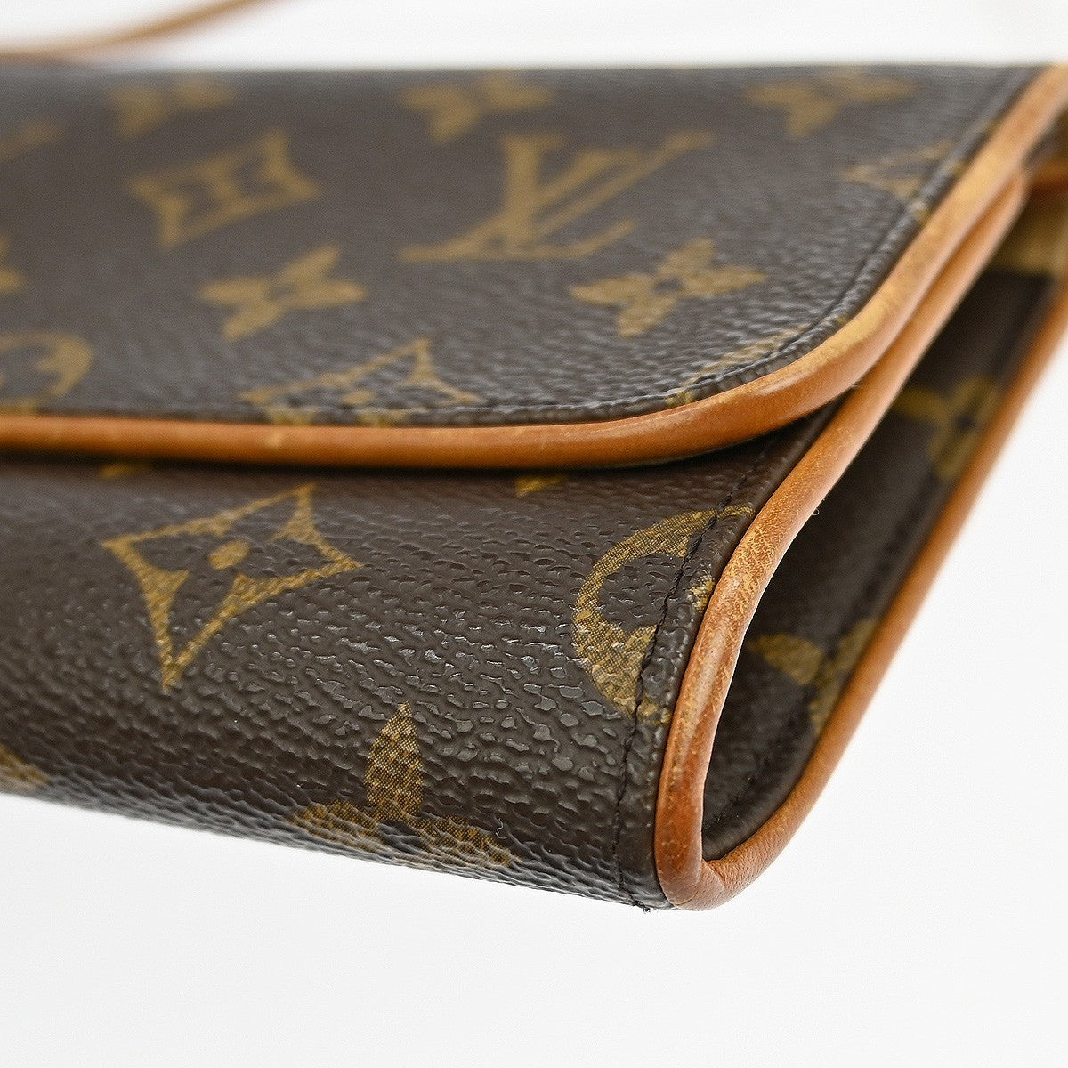 Louis Vuitton Twin Handbag Monogram Canvas Brown Canvas Clutche & Pouche Bag (Pre-Owned)
