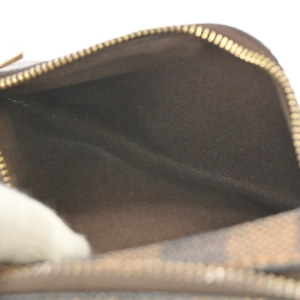 Louis Vuitton Pochette Macao Damier Brown Canvas Clutche & Pouche Bag (Pre-Owned)