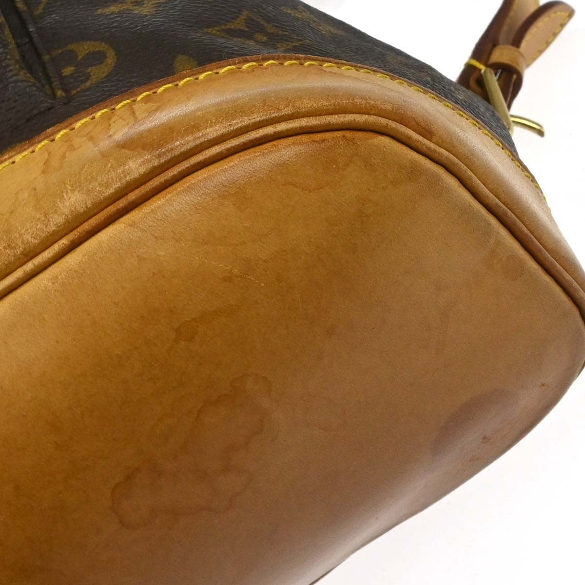 Louis Vuitton Vintage Montsouris Backpack Monogram Canvas Brown Canvas Backpack Bag (Pre-Owned)