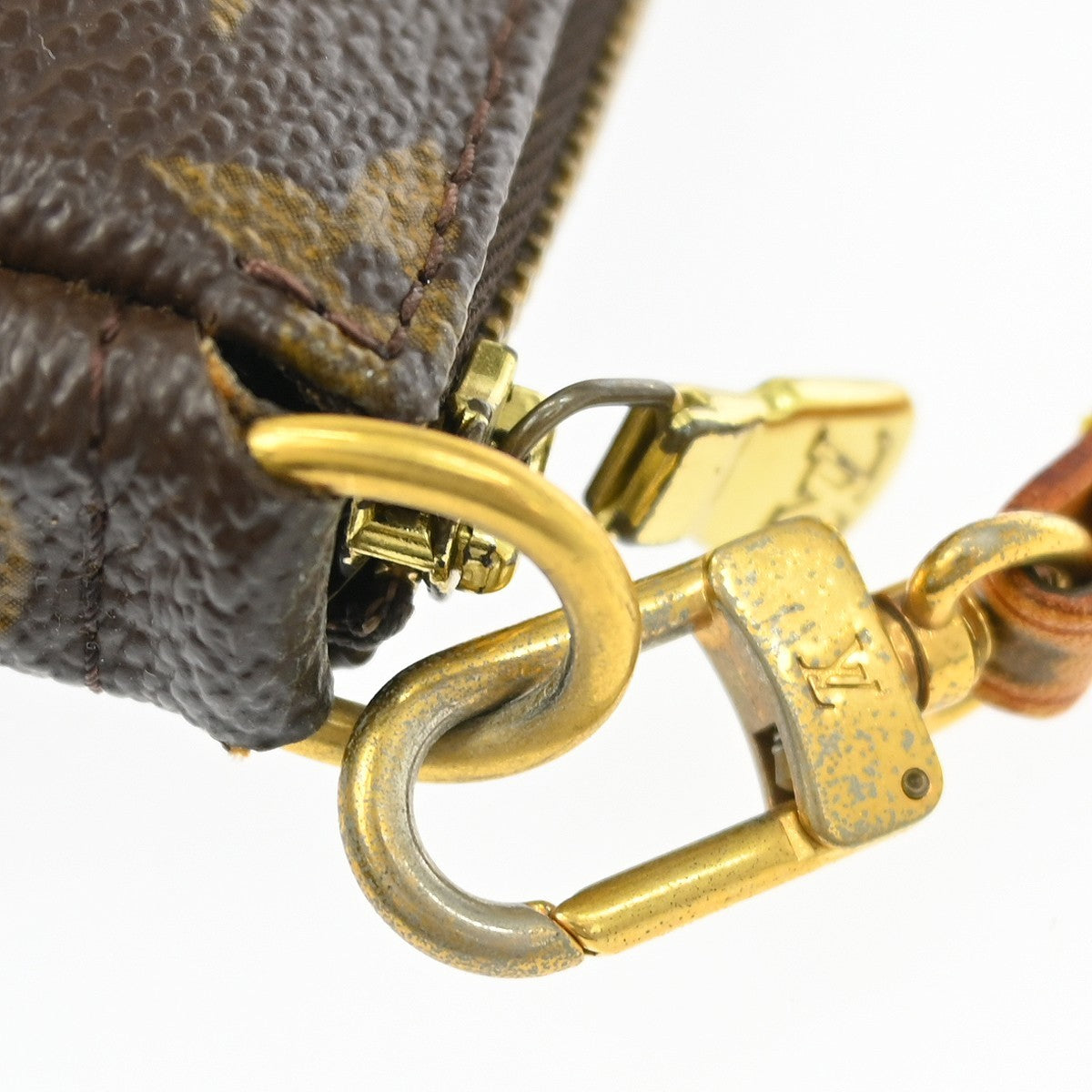 Louis Vuitton Pochette Accessoires Nm Monogram Canvas Brown Canvas Clutche & Pouche Bag (Pre-Owned)