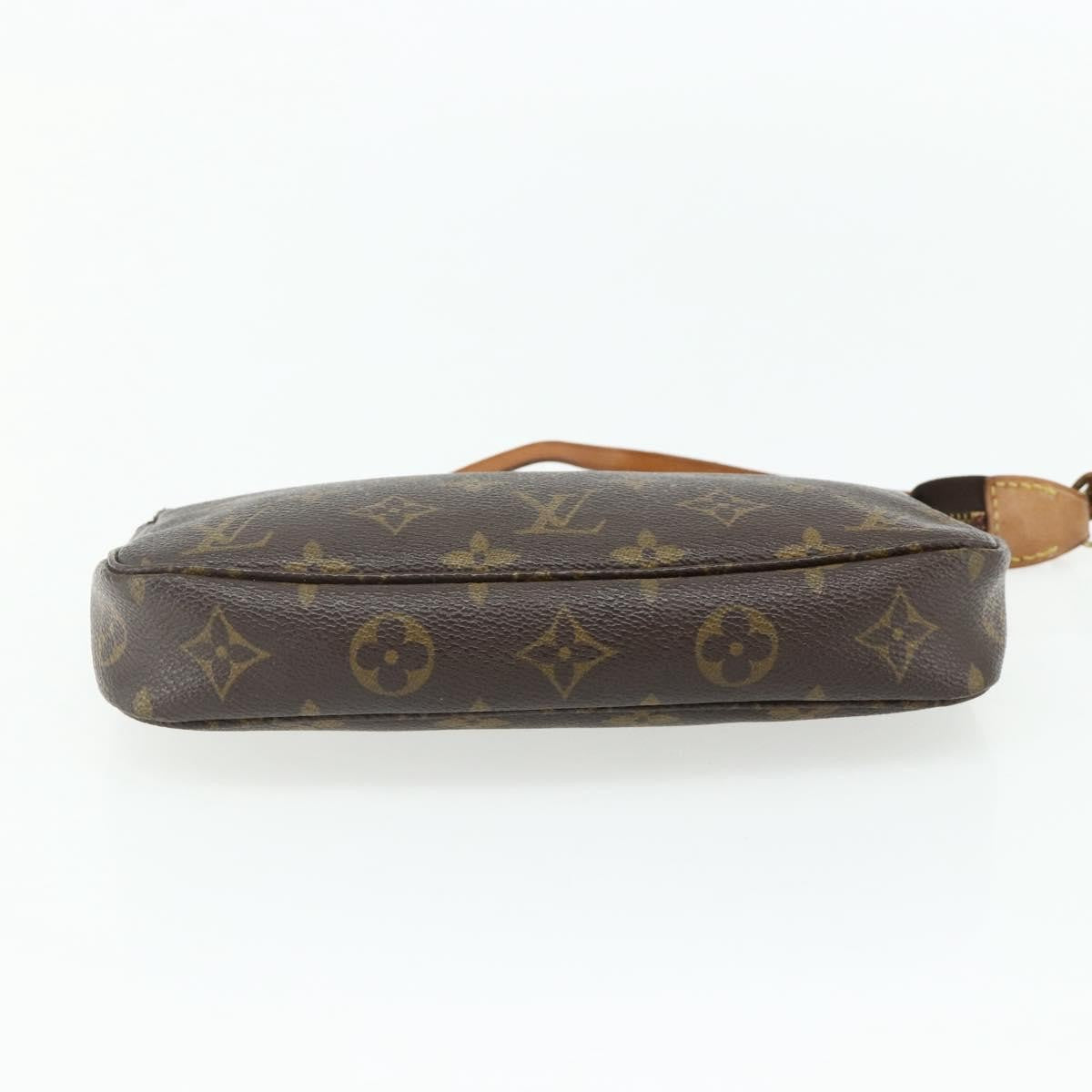 Louis Vuitton Pochette Accessoires Nm Monogram Canvas Brown Canvas Clutche & Pouche Bag (Pre-Owned)