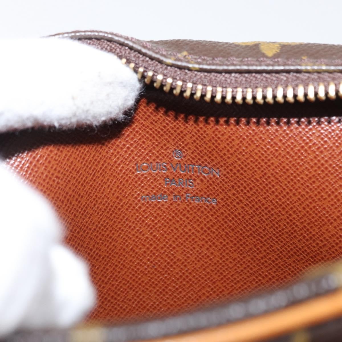Louis Vuitton Amazone Bag Monogram Canvas Brown Canvas Shoulder Bag Bag (Pre-Owned)