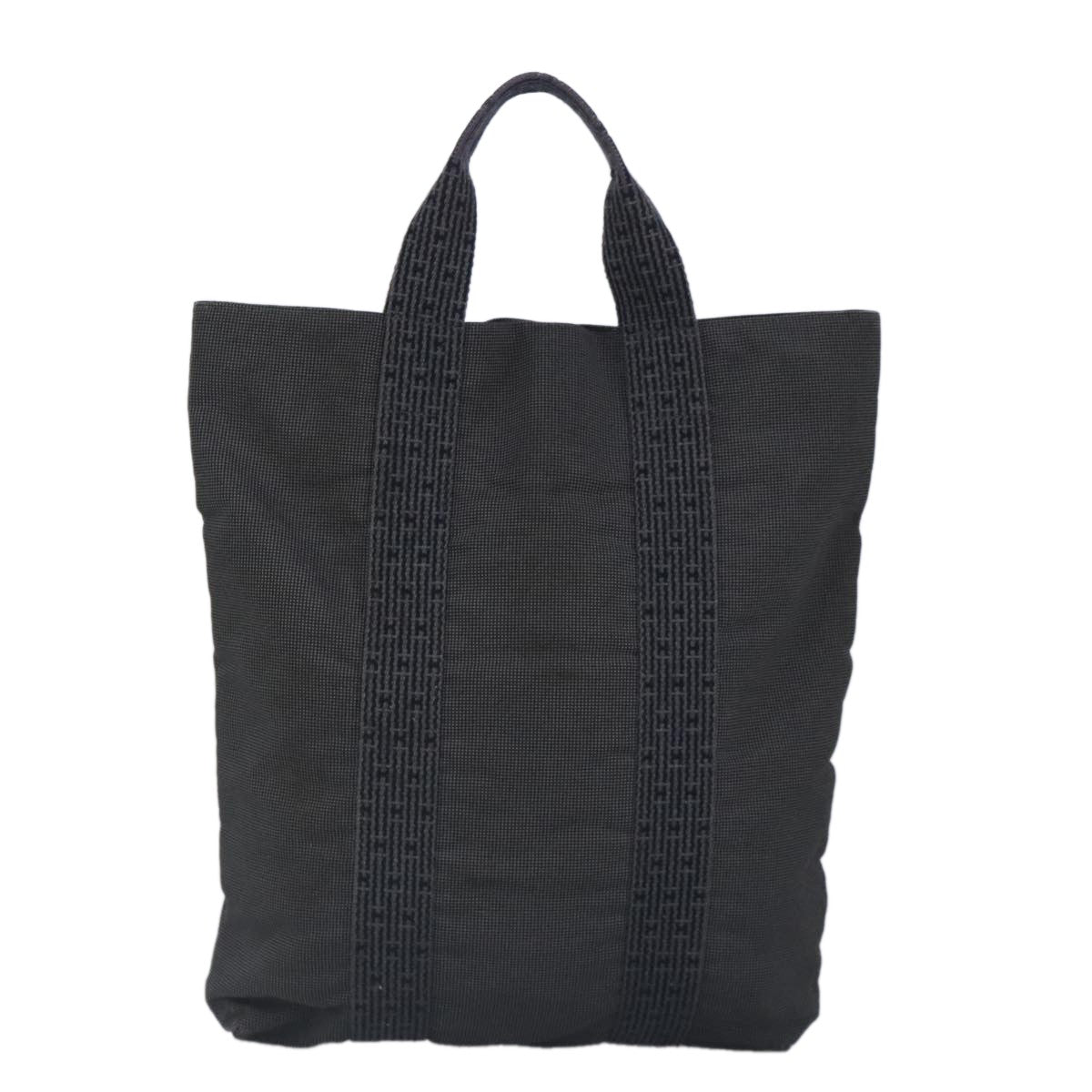 Hermes Fourre-Tout Herline Fourre-Tout Herline Gray Nylon Tote Bag Bag (Pre-Owned)