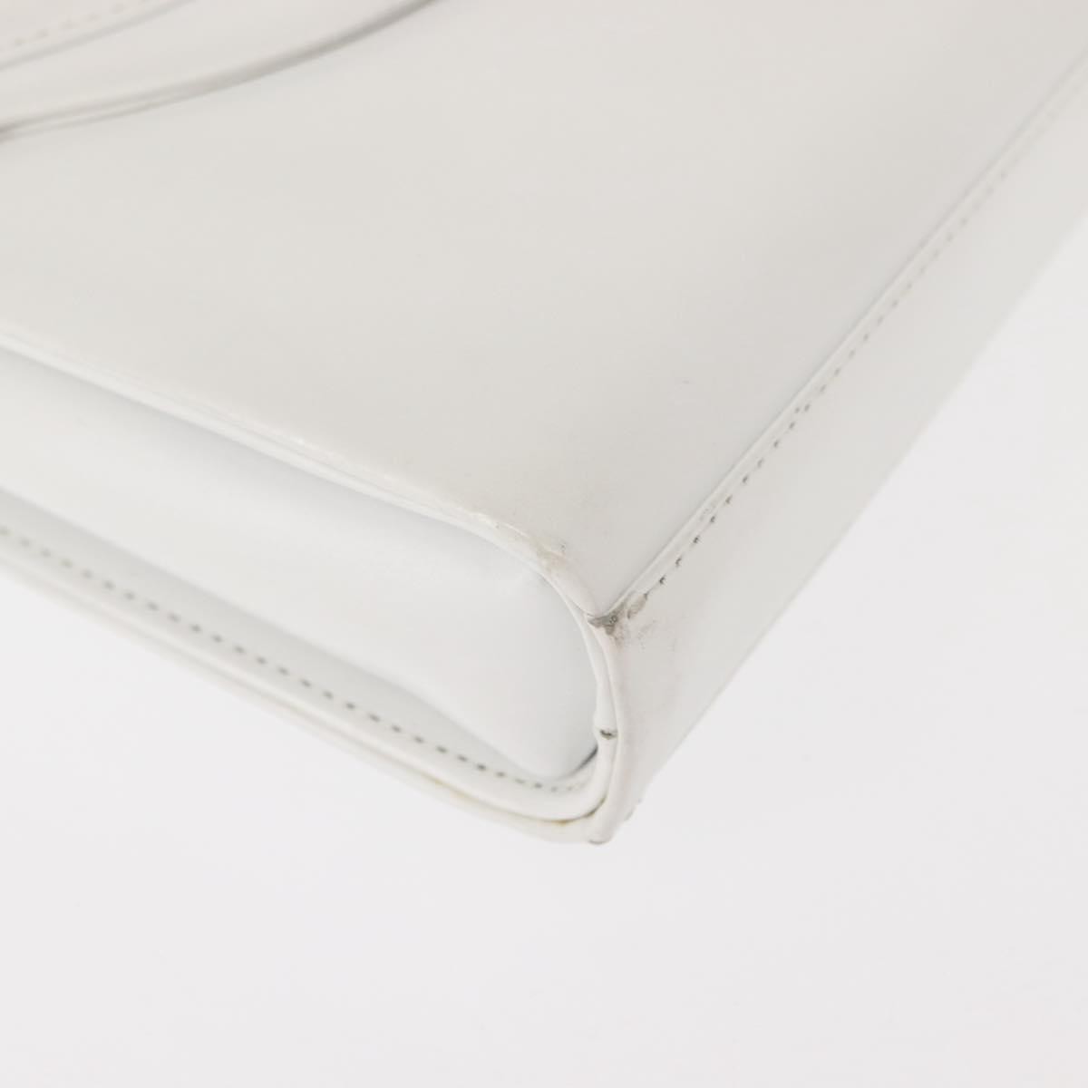 Givenchy Shoulder Bag Leather White Leather Shoulder Bag Bag (Pre-Owned)