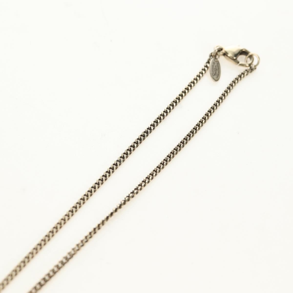 Chanel Feather Cc Pendant Necklace Metal Gold Metal Necklace Jewelry (Pre-Owned)
