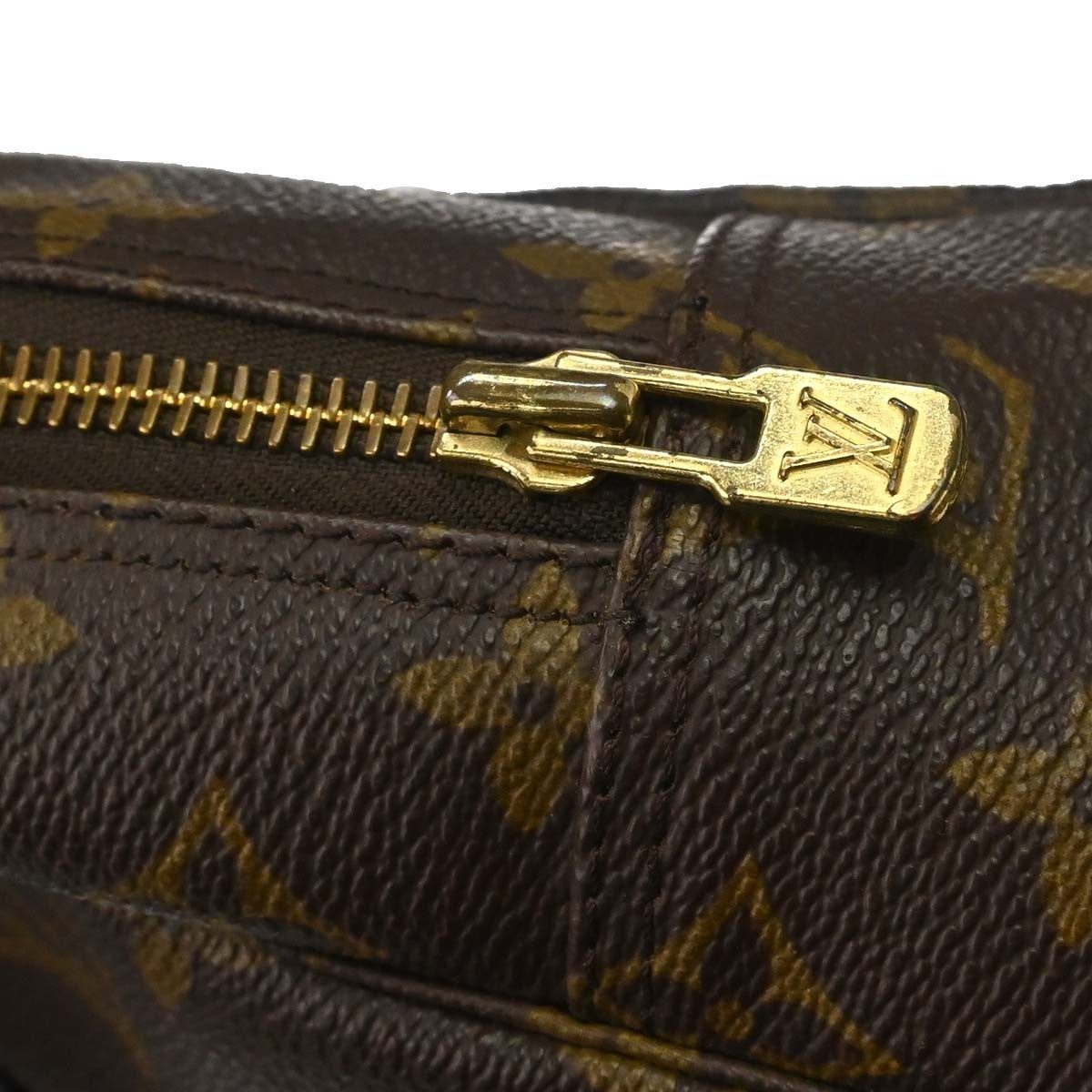 Louis Vuitton Trousse Toiletry Pouch Monogram Canvas Brown Canvas Clutche & Pouche Bag (Pre-Owned)