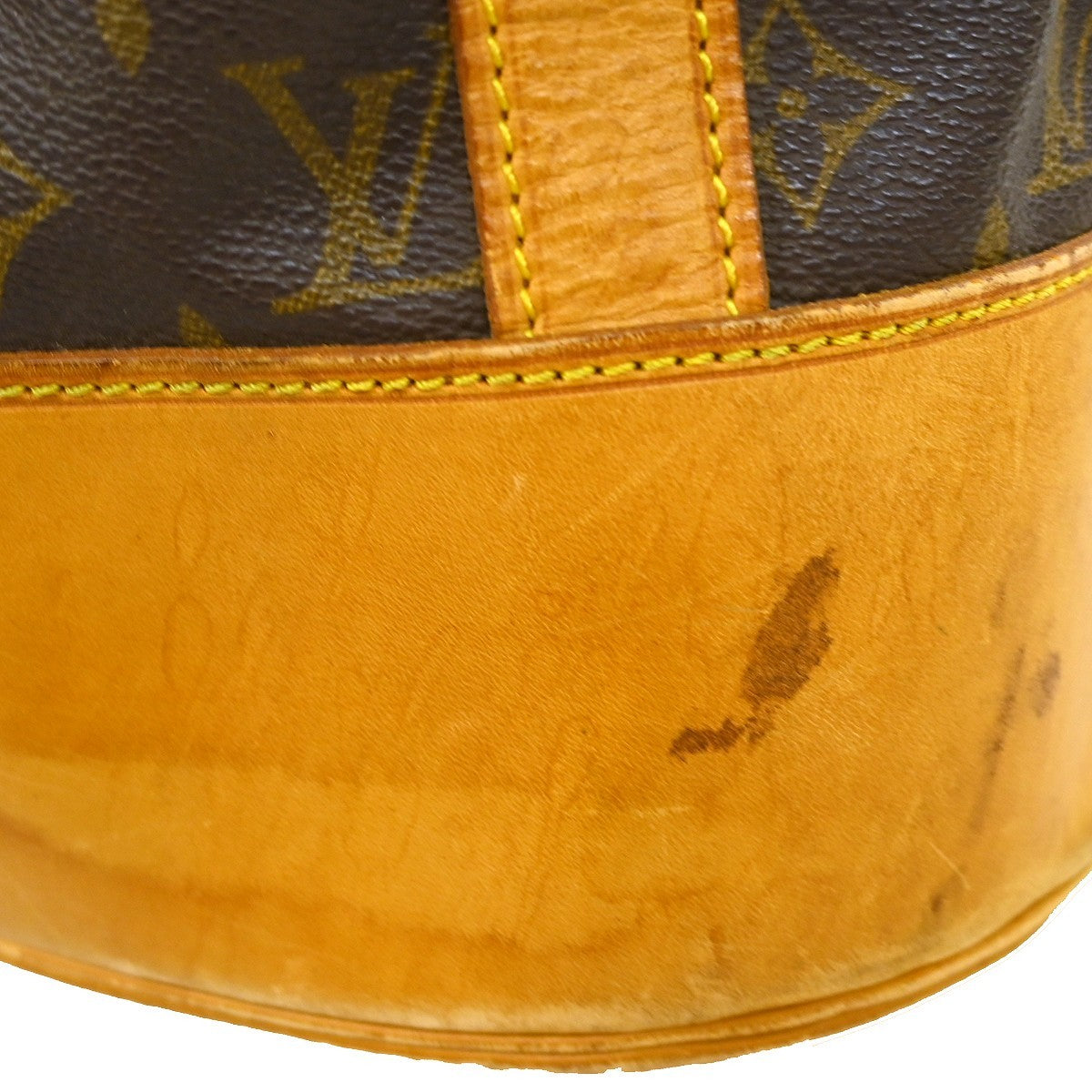 Louis Vuitton Randonnee Backpack Monogram Canvas Brown Canvas Backpack Bag (Pre-Owned)