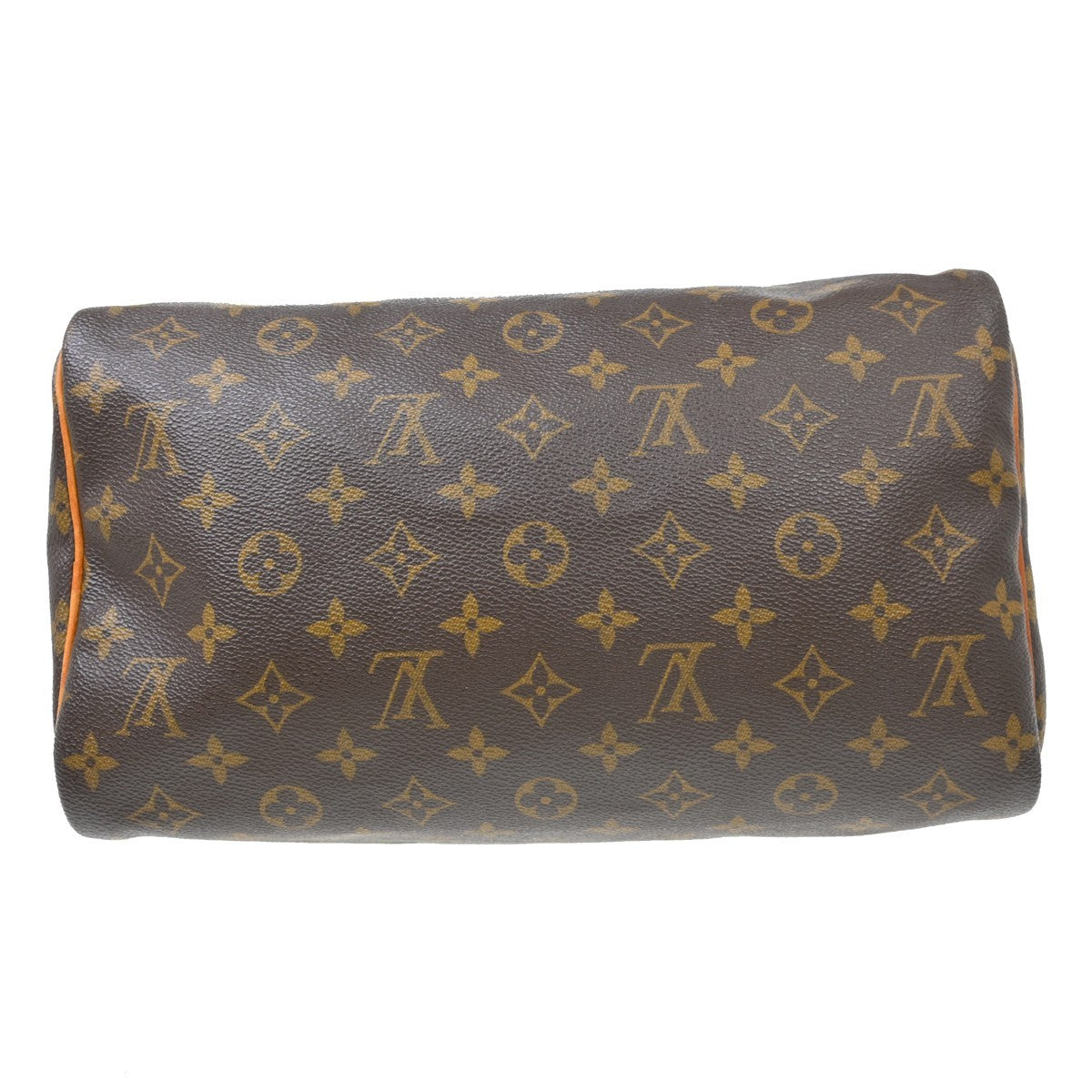 Louis Vuitton Speedy Handbag Monogram Canvas Brown Canvas Handbag (Pre-Owned)