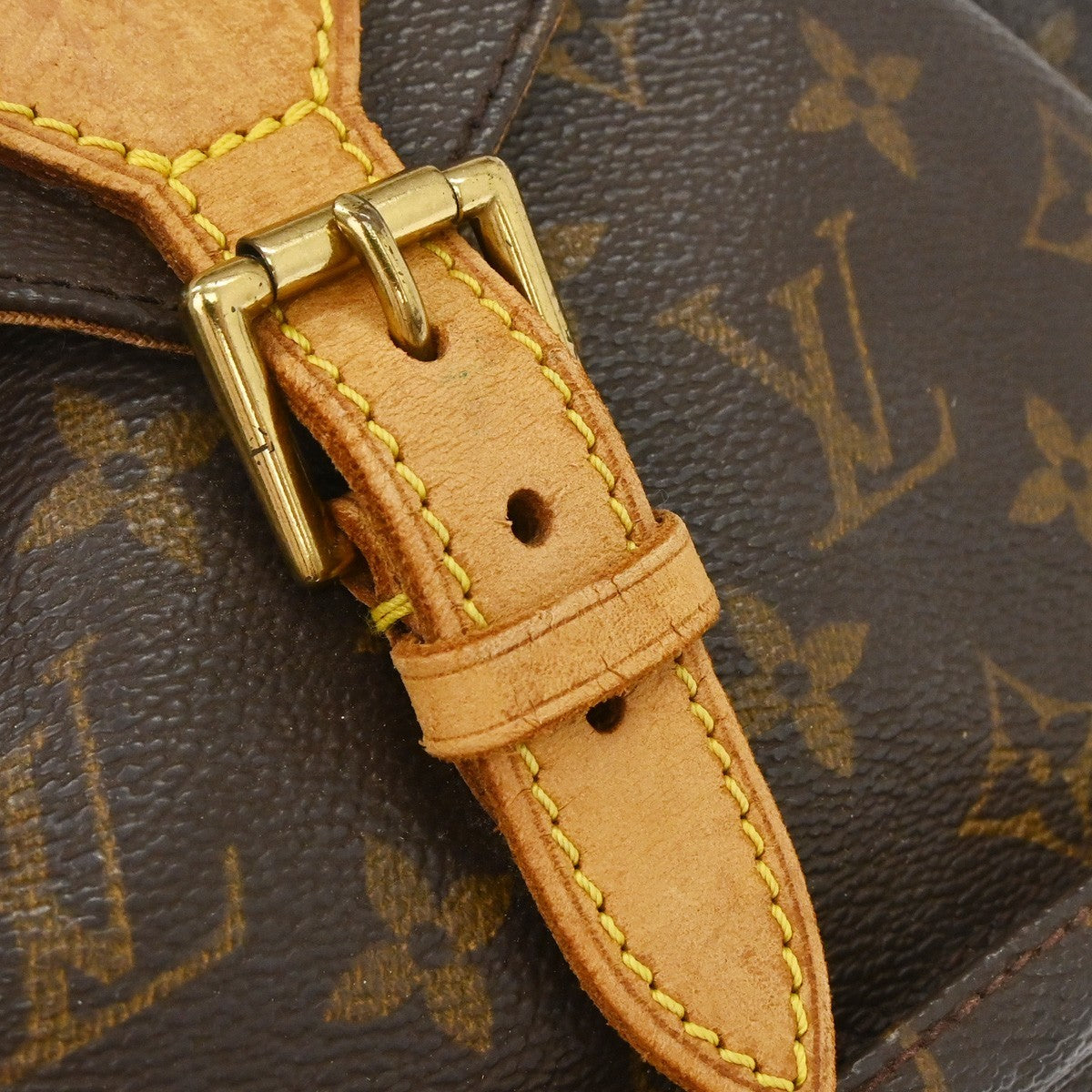 Louis Vuitton Vintage Montsouris Backpack Monogram Canvas Brown Canvas Backpack Bag (Pre-Owned)