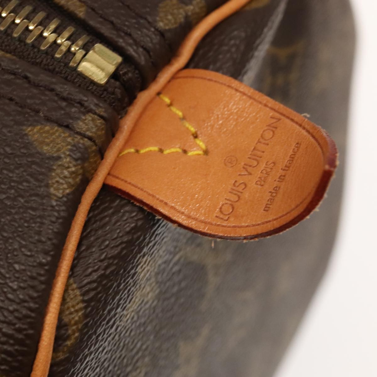 Louis Vuitton Keepall Bag Monogram Canvas Brown Canvas Travel Bag Bag (Pre-Owned)