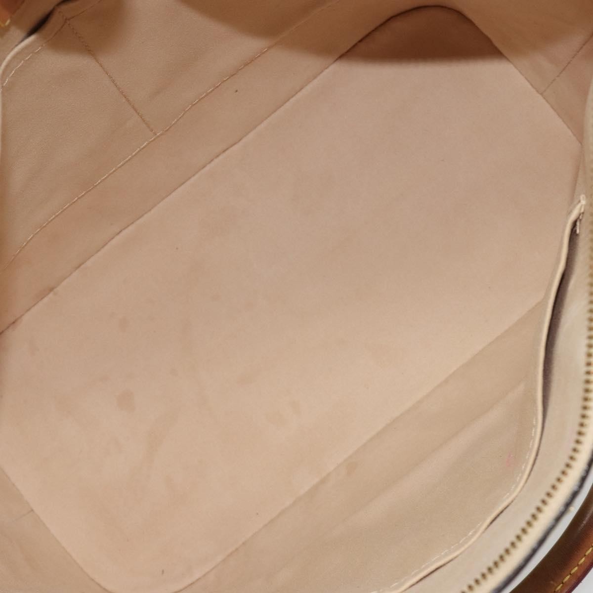 Louis Vuitton Montebello Handbag Monogram Vernis Beige Patent_Leather Handbag (Pre-Owned)