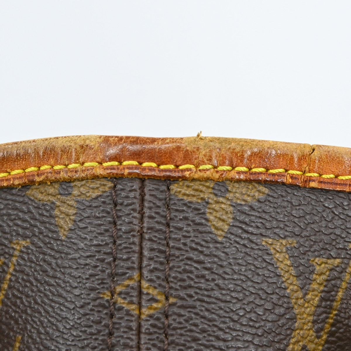 Louis Vuitton Neverfull Bandouliere Inside Out Monogram Canvas With Leather Brown Canvas Tote Bag Bag (Pre-Owned)