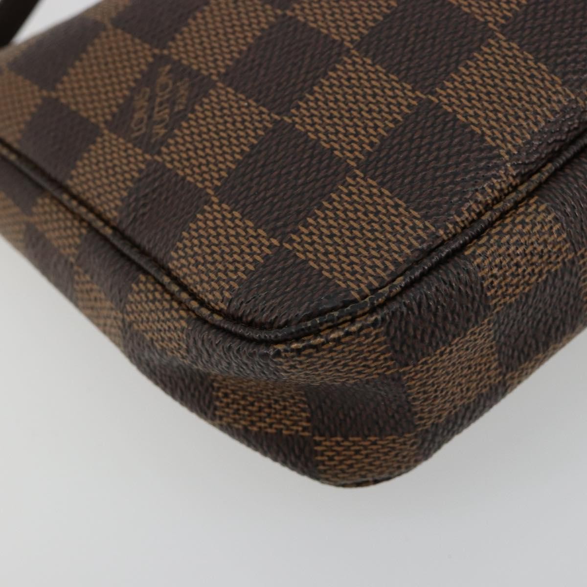 Louis Vuitton Pochette Accessoires Nm Damier Brown Canvas Clutche & Pouche Bag (Pre-Owned)