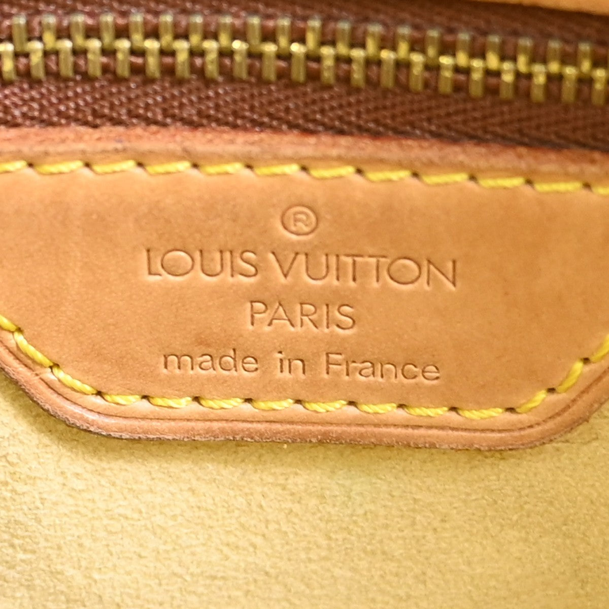 Louis Vuitton Monogram Looping Handbag Monogram Canvas Brown Canvas Shoulder Bag Bag (Pre-Owned)