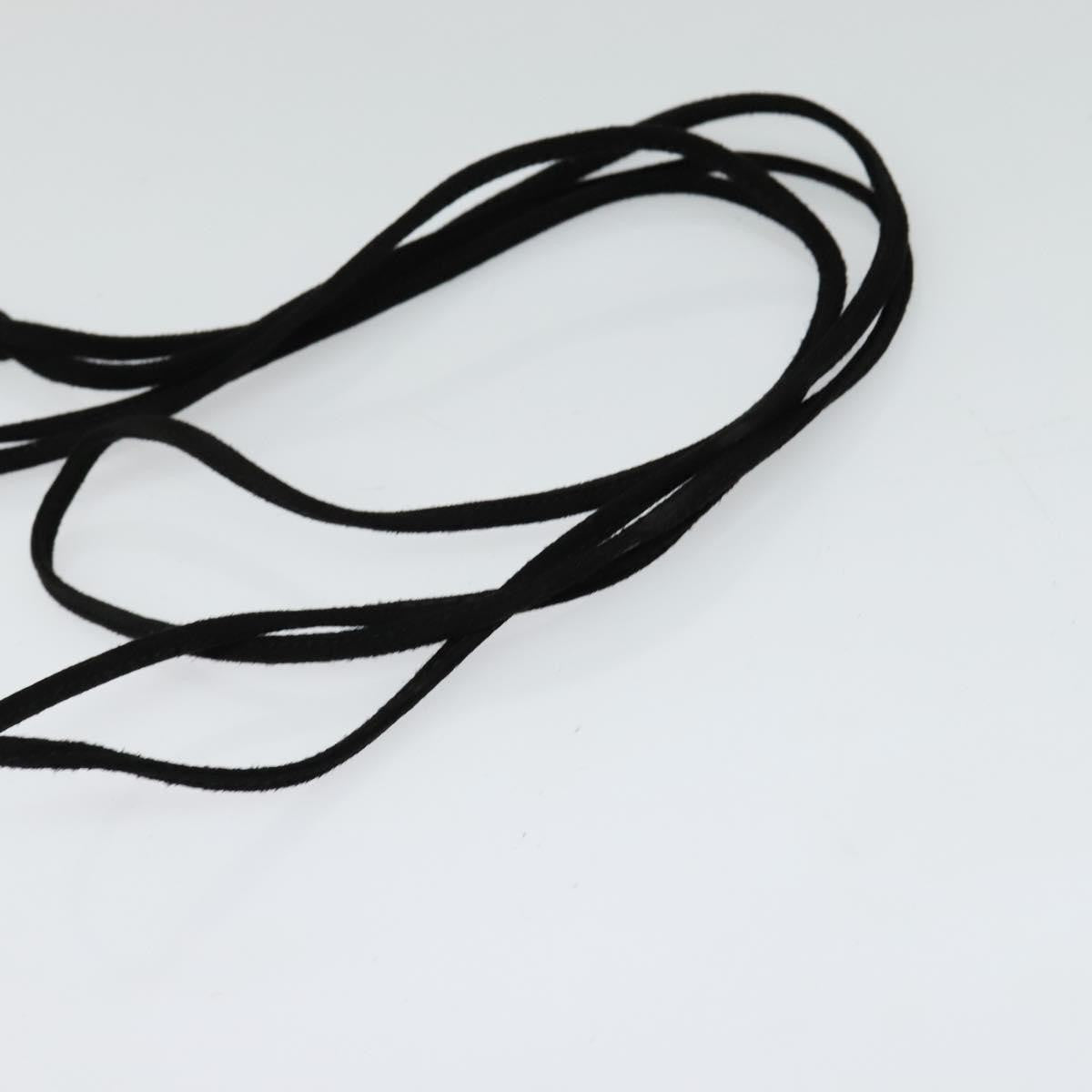 Miu Miu Kisslock Clutch Suede Black Suede Clutche & Pouche Bag (Pre-Owned)