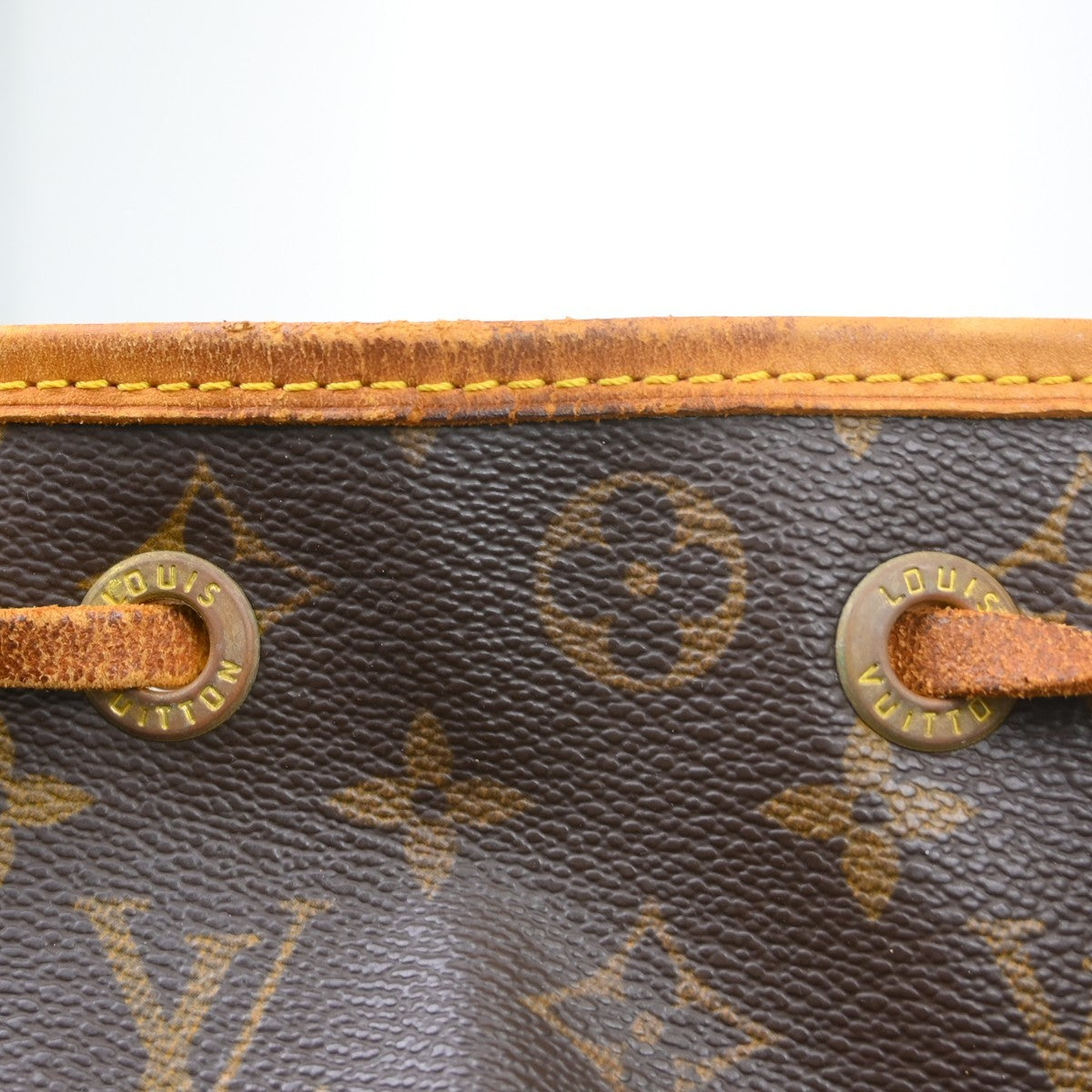 Louis Vuitton Vintage Montsouris Backpack Monogram Canvas Brown Canvas Backpack Bag (Pre-Owned)