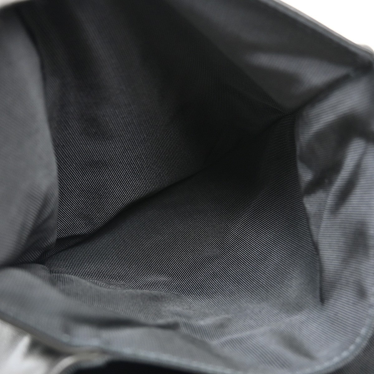 Chanel Vintage Flap Backpack Leather Black Leather Backpack Bag (Pre-Owned)