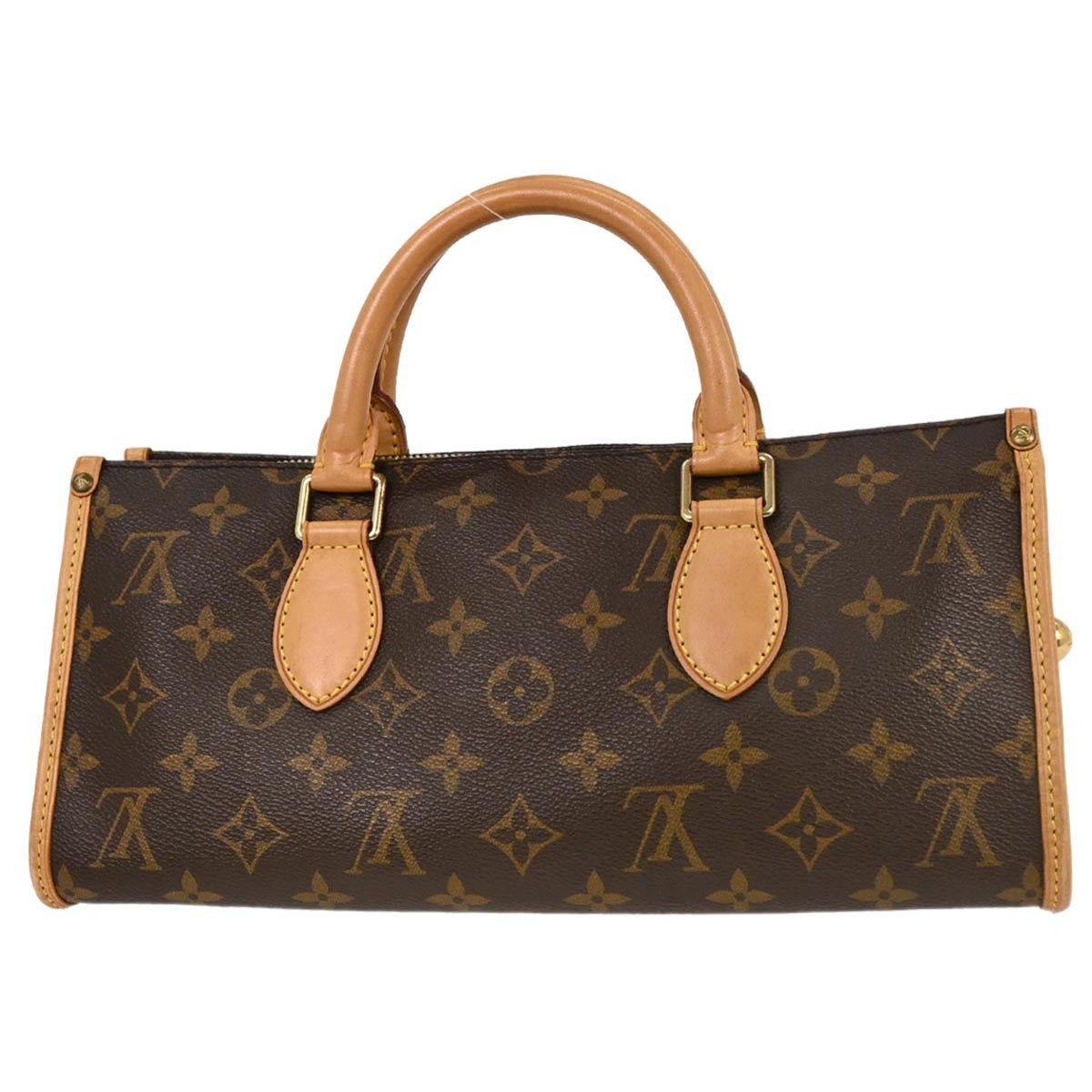 Louis Vuitton Popincourt Handle Bag Monogram Canvas Brown Canvas Handbag (Pre-Owned)