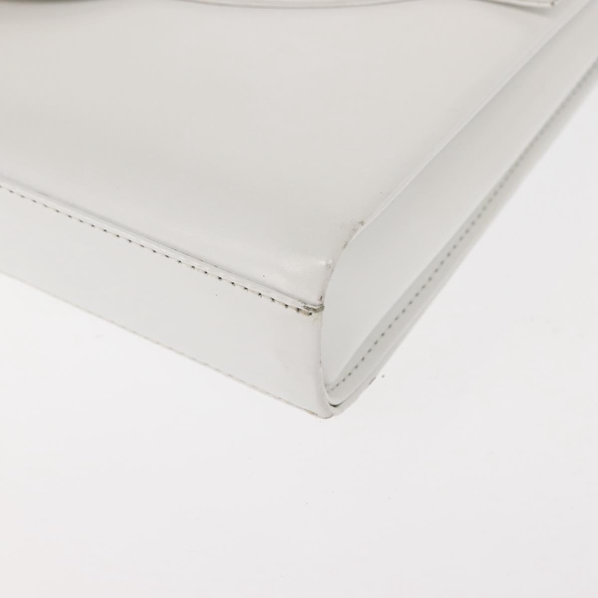 Givenchy Shoulder Bag Leather White Leather Shoulder Bag Bag (Pre-Owned)