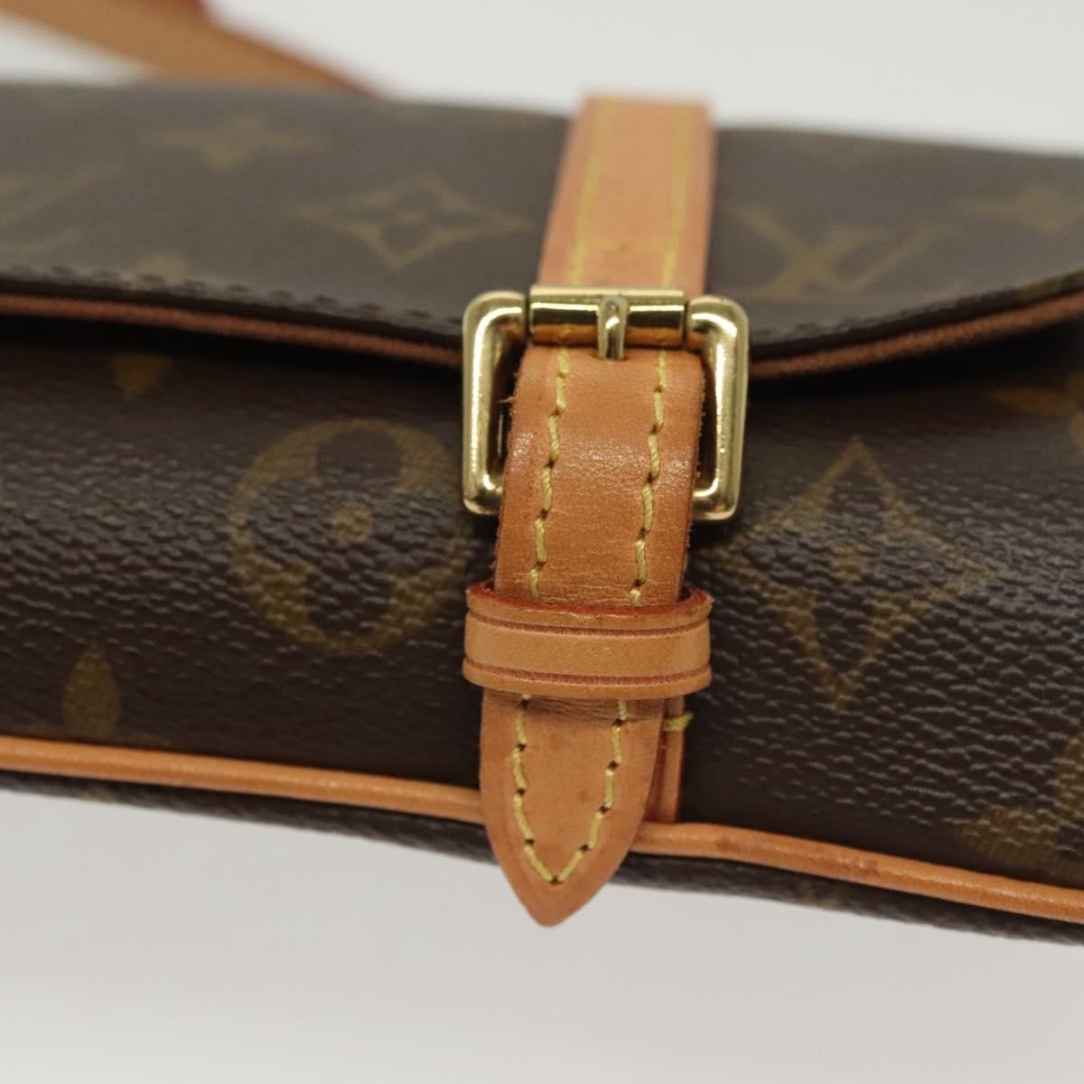 Louis Vuitton Marelle Waist Bag Monogram Canvas Brown Canvas Bag (Pre-Owned)