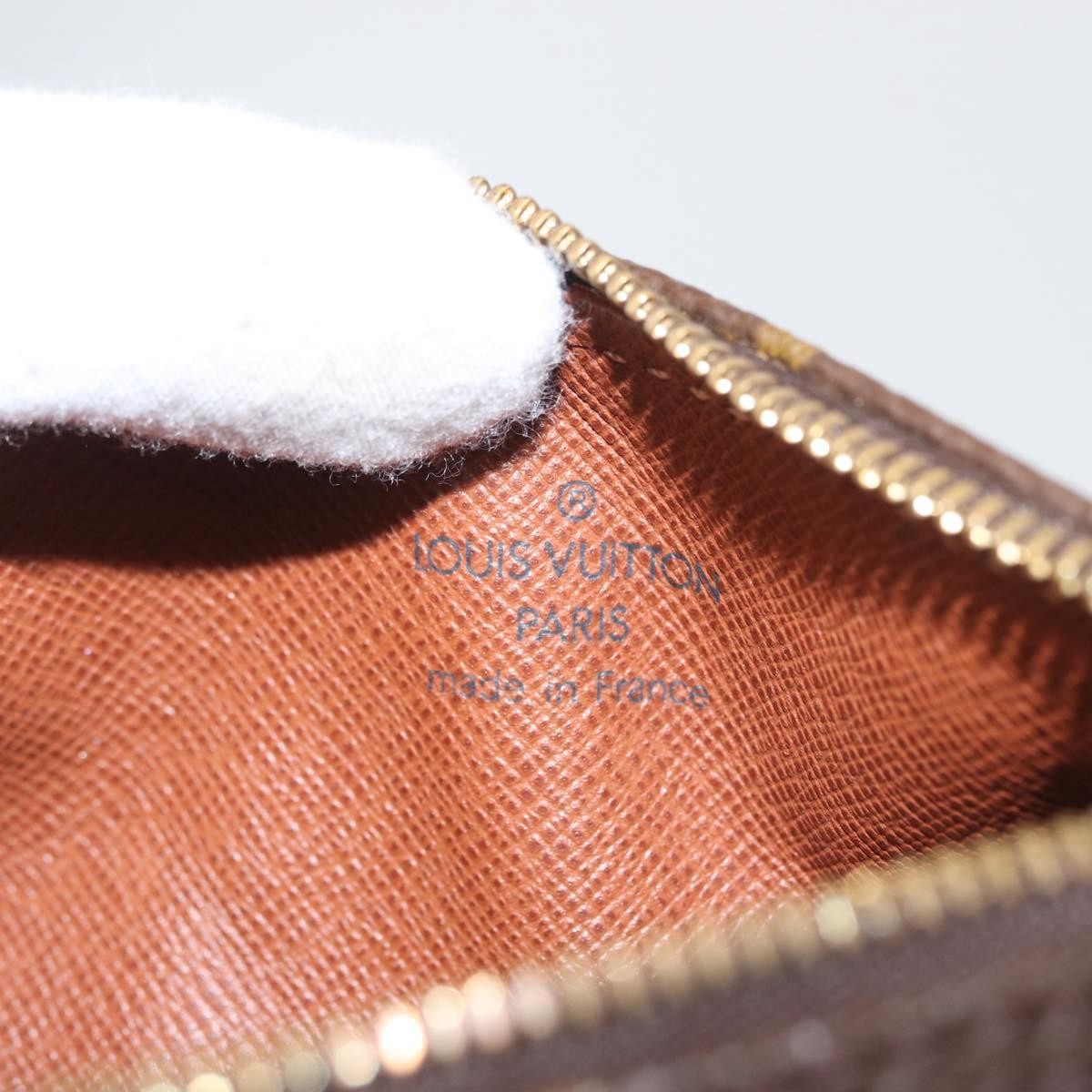 Louis Vuitton Papillon Pochette Monogram Canvas Brown Canvas Clutche & Pouche Bag (Pre-Owned)