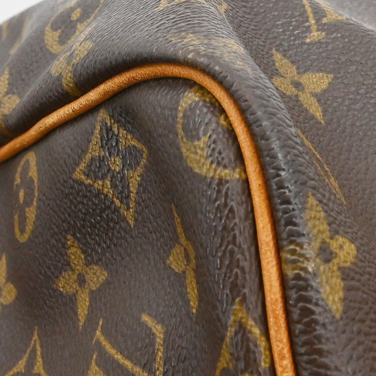 Louis Vuitton Keepall Bandouliere Bag Monogram Canvas Brown Canvas Travel Bag Bag (Pre-Owned)