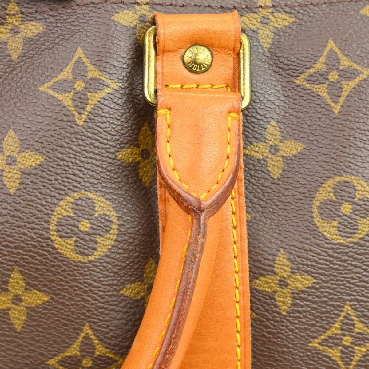 Louis Vuitton Keepall Bandouliere Bag Monogram Canvas Brown Canvas Travel Bag Bag (Pre-Owned)