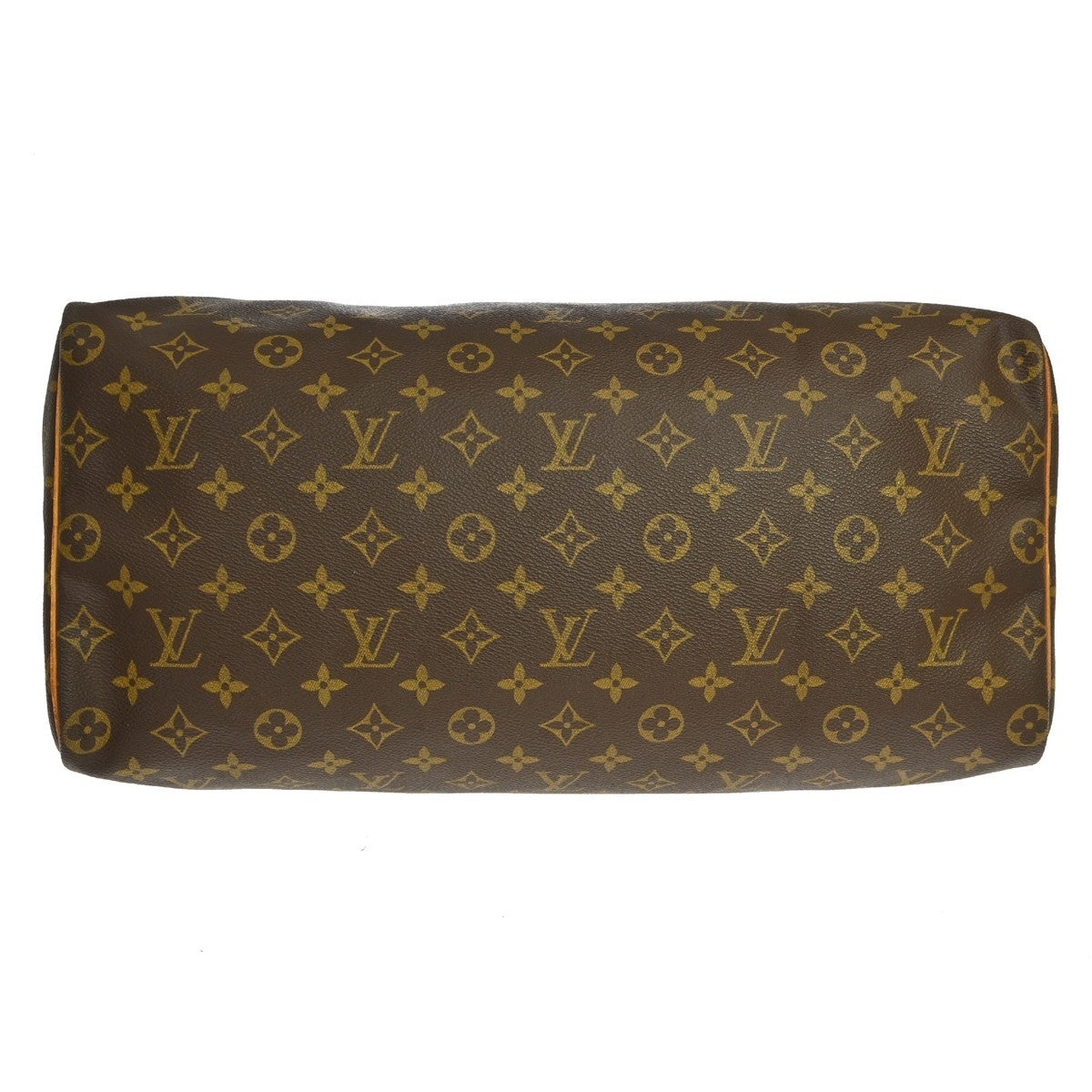 Louis Vuitton Speedy Handbag Monogram Canvas Brown Canvas Handbag (Pre-Owned)