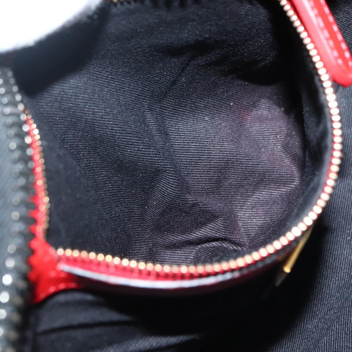 Christian Louboutin Loubiclutch Leather Black Leather Clutche & Pouche Bag (Pre-Owned)