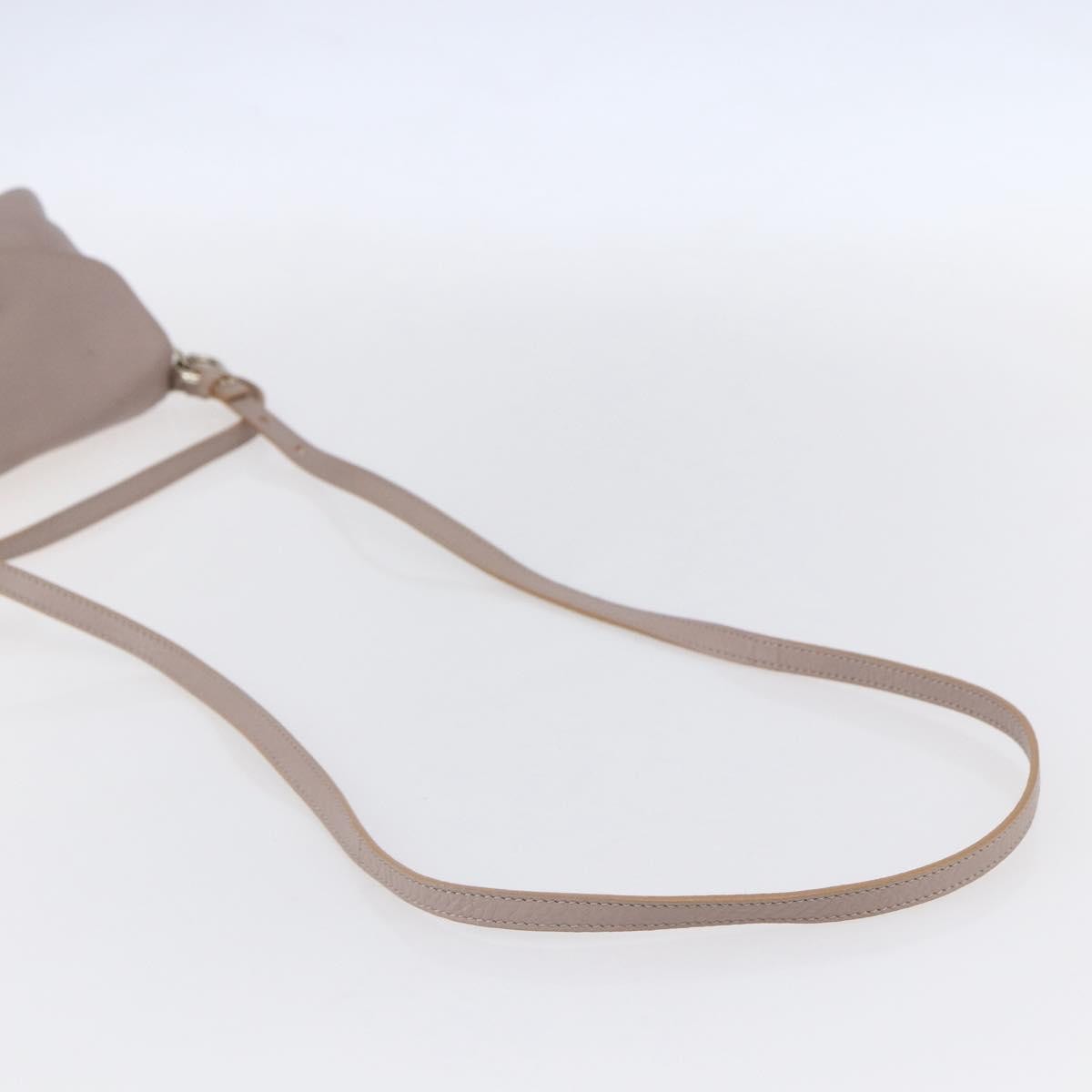 Chloe Lily Shoulder Bag Leather Pink Leather Shoulder Bag Bag (Pre-Owned)