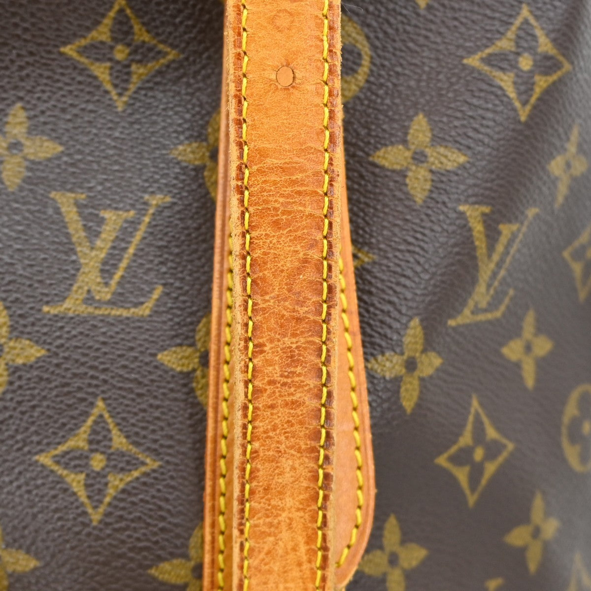 Louis Vuitton Bucket Bag Monogram Canvas Brown Canvas Tote Bag Bag (Pre-Owned)