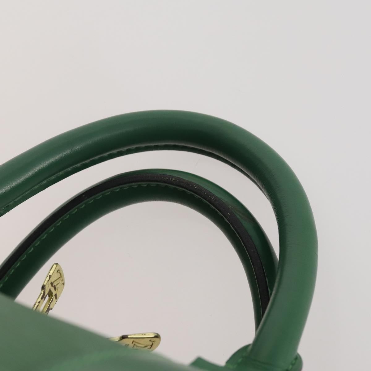 Louis Vuitton Keepall Bag Epi Leather Green Leather Travel Bag Bag (Pre-Owned)