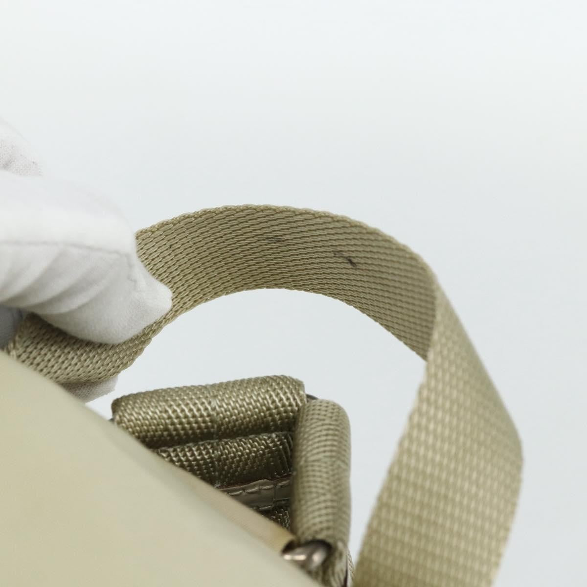 Prada Sac À Dos Re-Nylon Nylon Beige Nylon Backpack Bag (Pre-Owned)