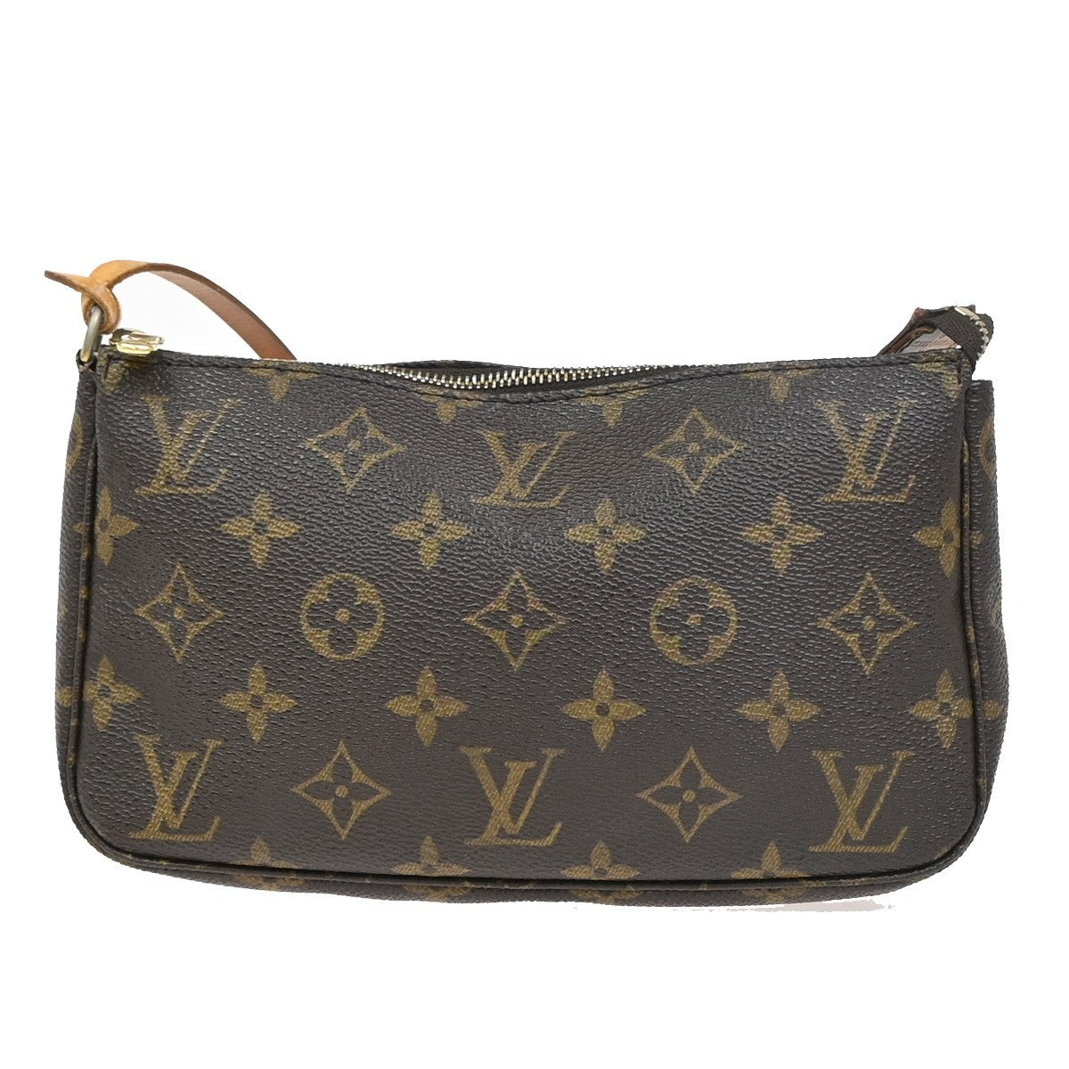 Louis Vuitton Pochette Accessoires Nm Monogram Canvas Brown Canvas Clutche & Pouche Bag (Pre-Owned)