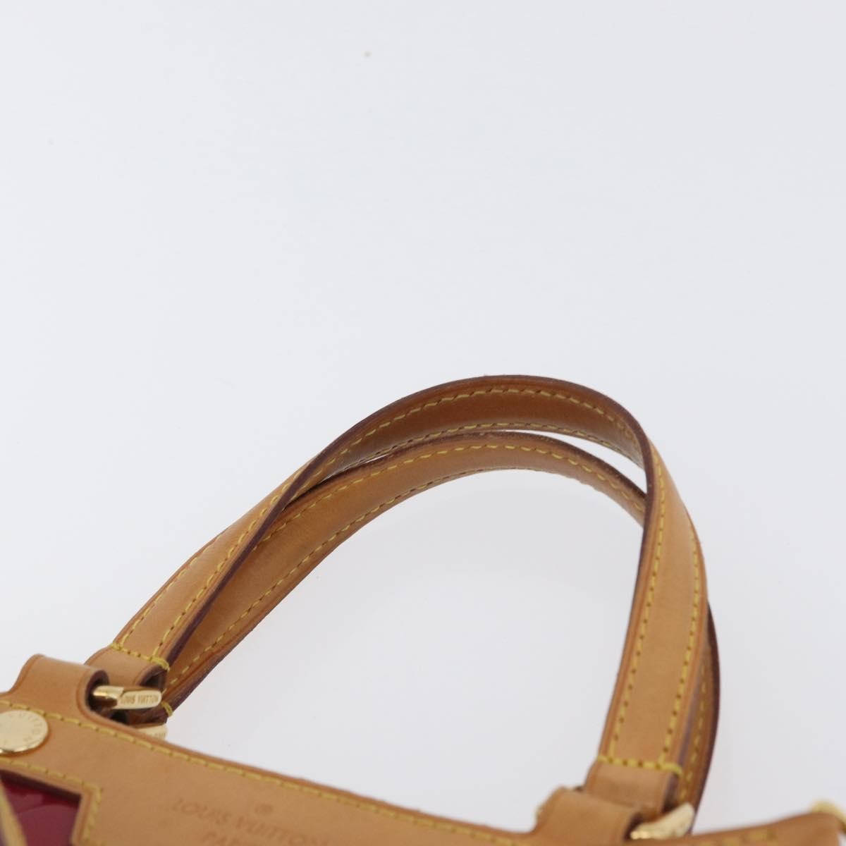 Louis Vuitton Blair Monogram Vernis Pink Patent_Leather Handbag (Pre-Owned)