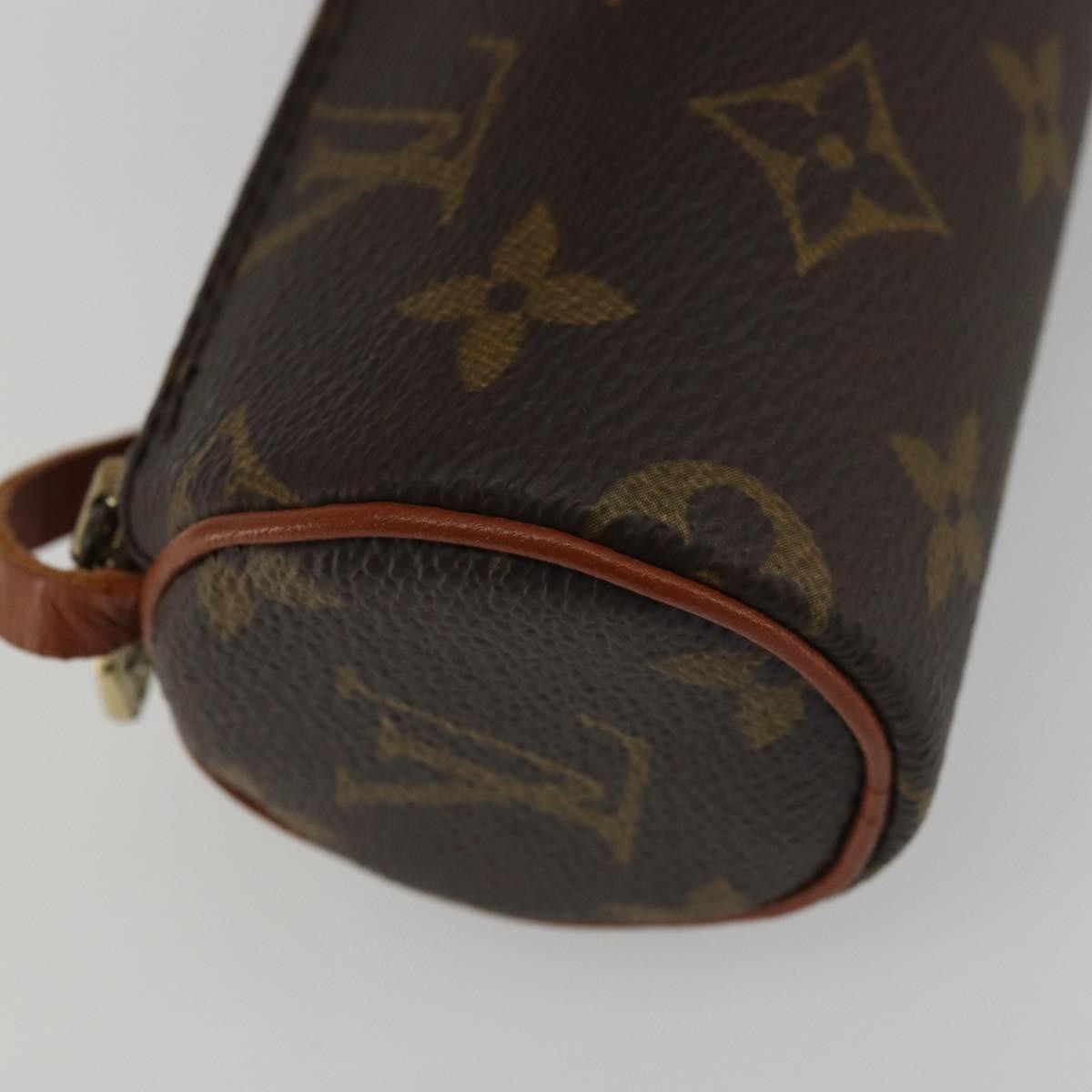 Louis Vuitton Papillon Pochette Monogram Canvas Brown Canvas Clutche & Pouche Bag (Pre-Owned)
