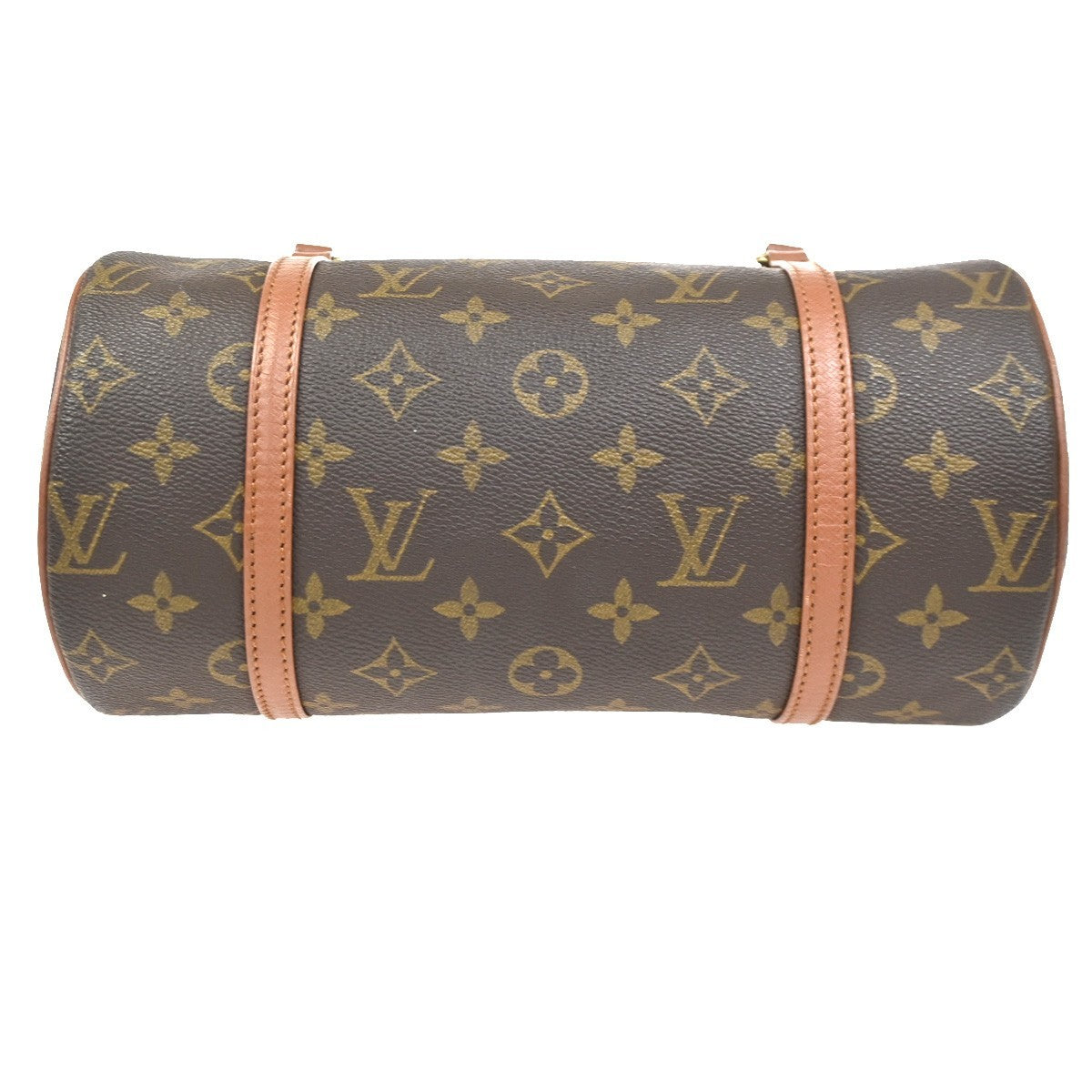 Louis Vuitton Papillon Handbag Monogram Canvas Brown Canvas Handbag (Pre-Owned)