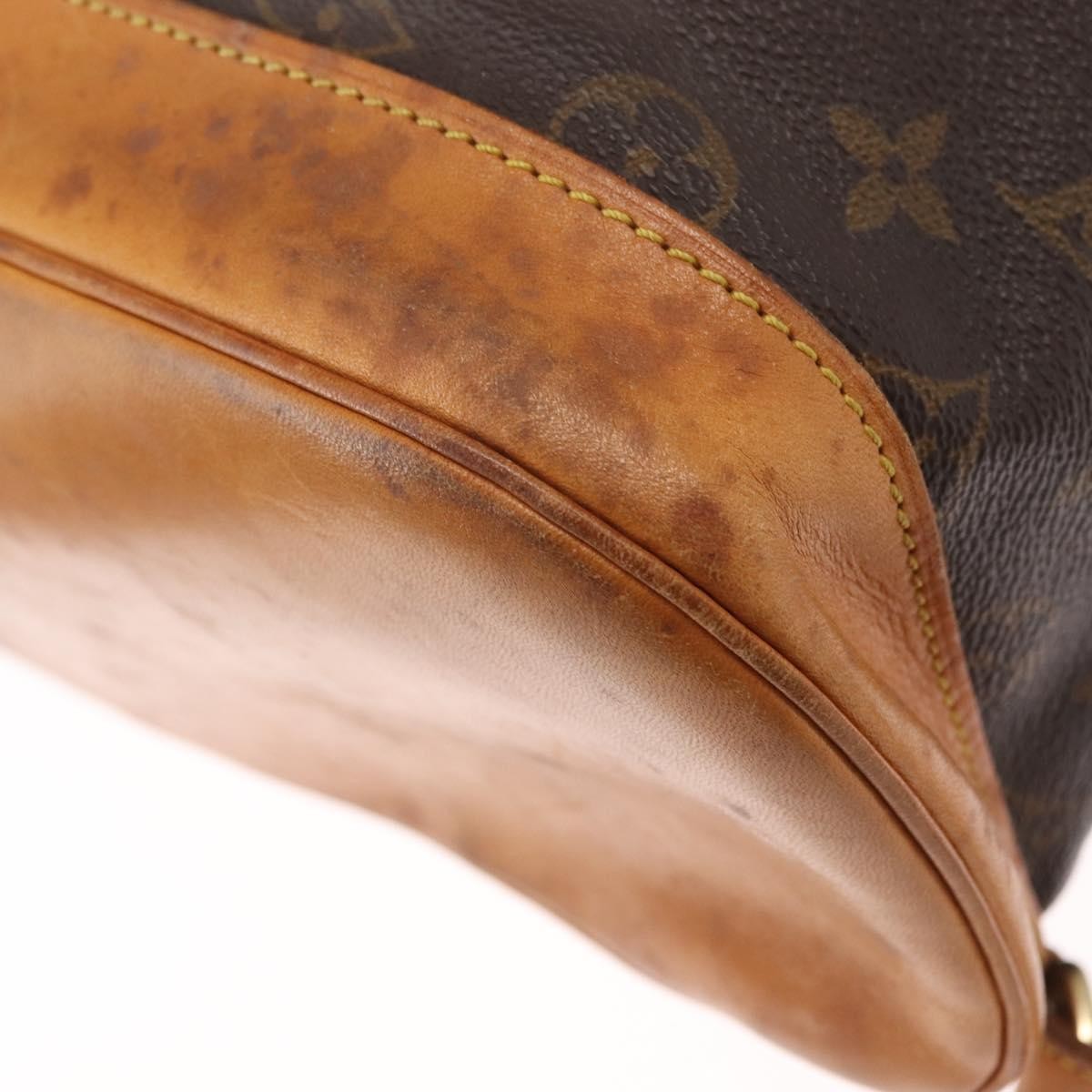 Louis Vuitton Vintage Montsouris Backpack Monogram Canvas Brown Canvas Backpack Bag (Pre-Owned)