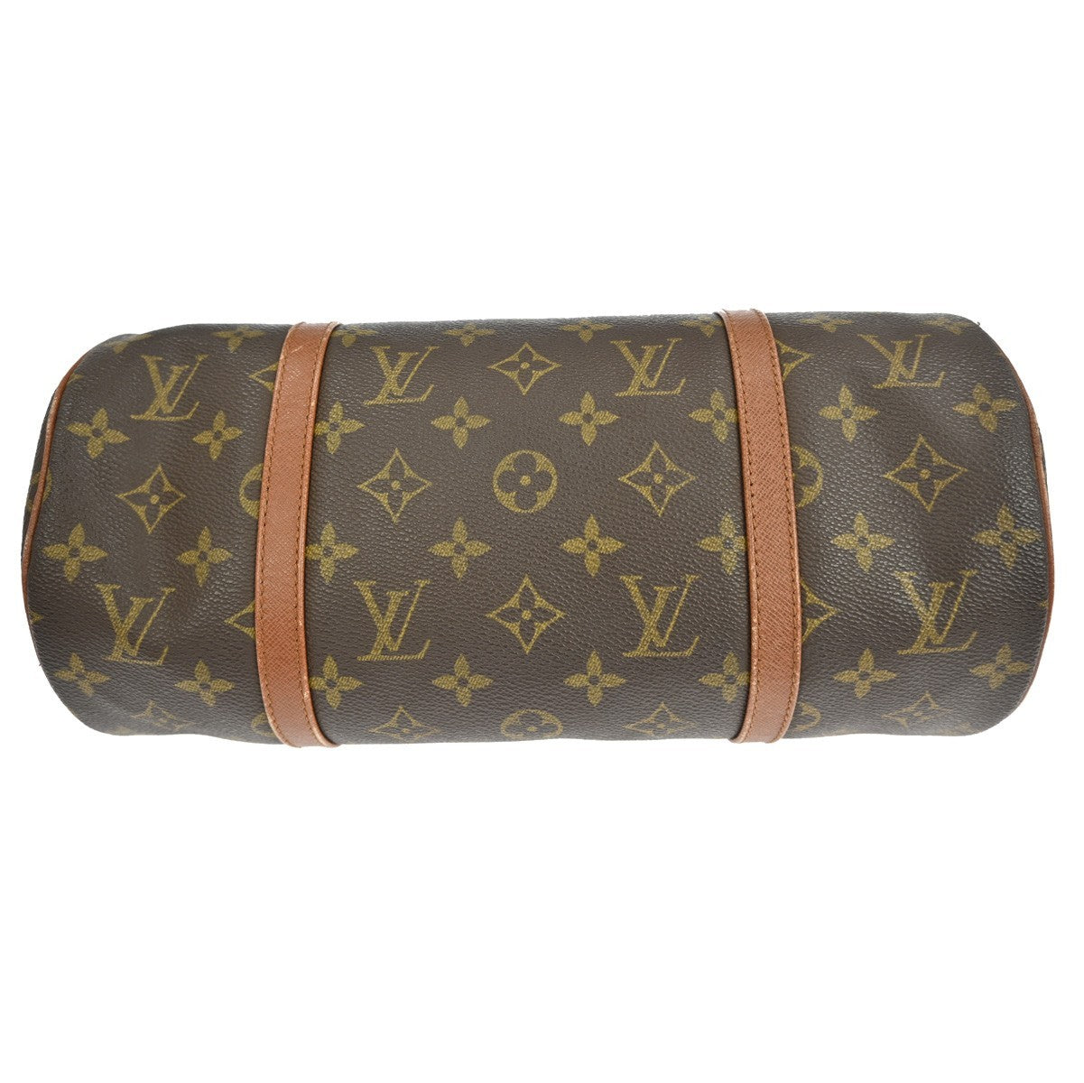 Louis Vuitton Papillon Handbag Monogram Canvas Brown Canvas Handbag (Pre-Owned)