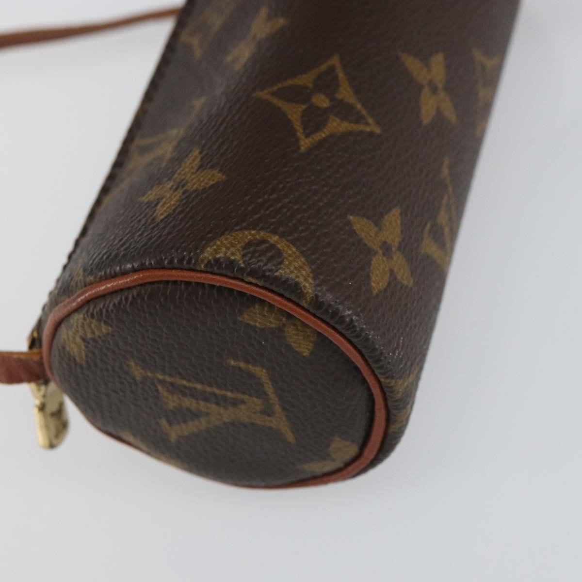 Louis Vuitton Papillon Pochette Monogram Canvas Brown Canvas Clutche & Pouche Bag (Pre-Owned)