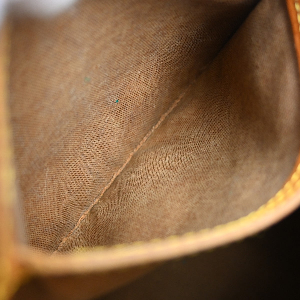Louis Vuitton Speedy Handbag Monogram Canvas Brown Canvas Handbag (Pre-Owned)