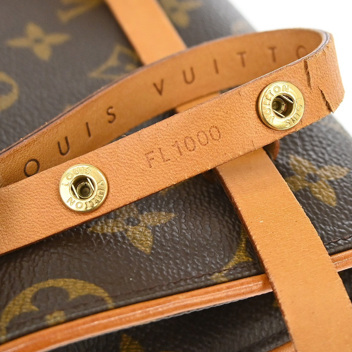Louis Vuitton Florentine Waist Bag Monogram Canvas Brown Canvas Clutche & Pouche Bag (Pre-Owned)