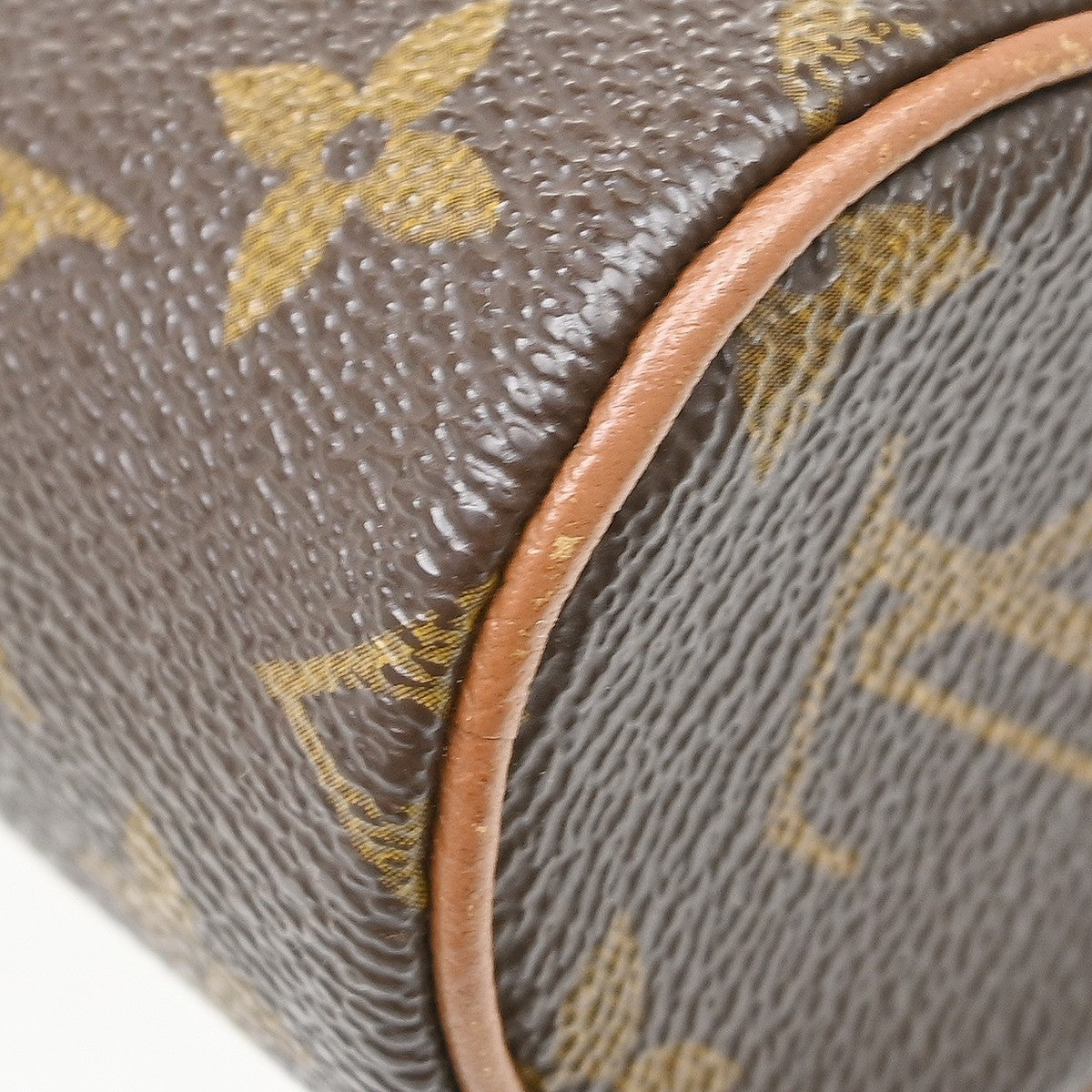 Louis Vuitton Papillon Pochette Monogram Canvas Brown Canvas Handbag (Pre-Owned)