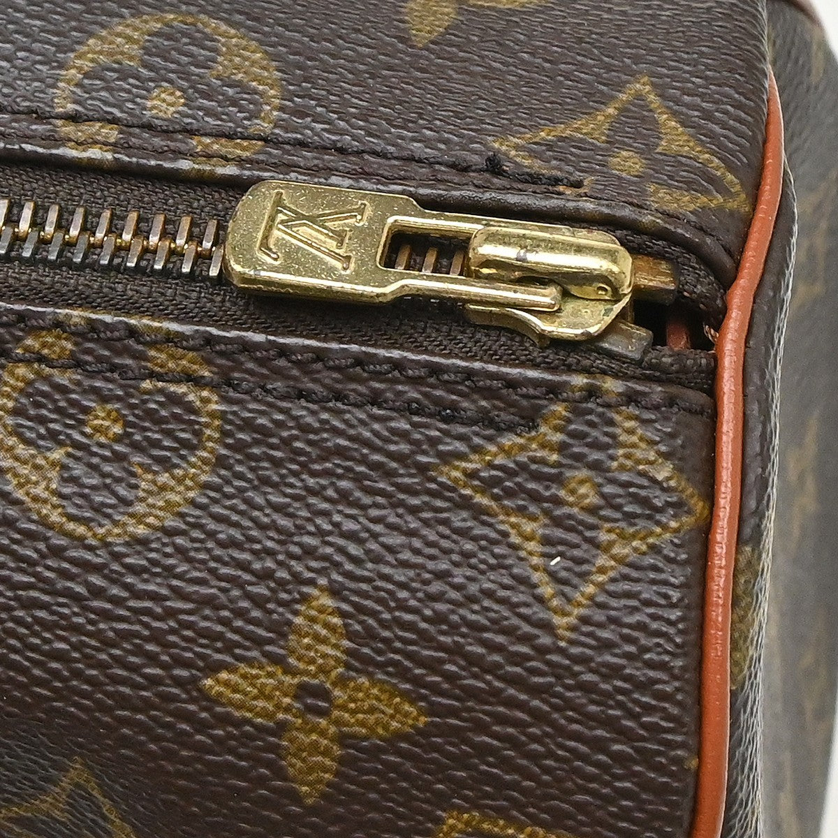 Louis Vuitton Papillon Handbag Monogram Canvas Brown Canvas Handbag (Pre-Owned)