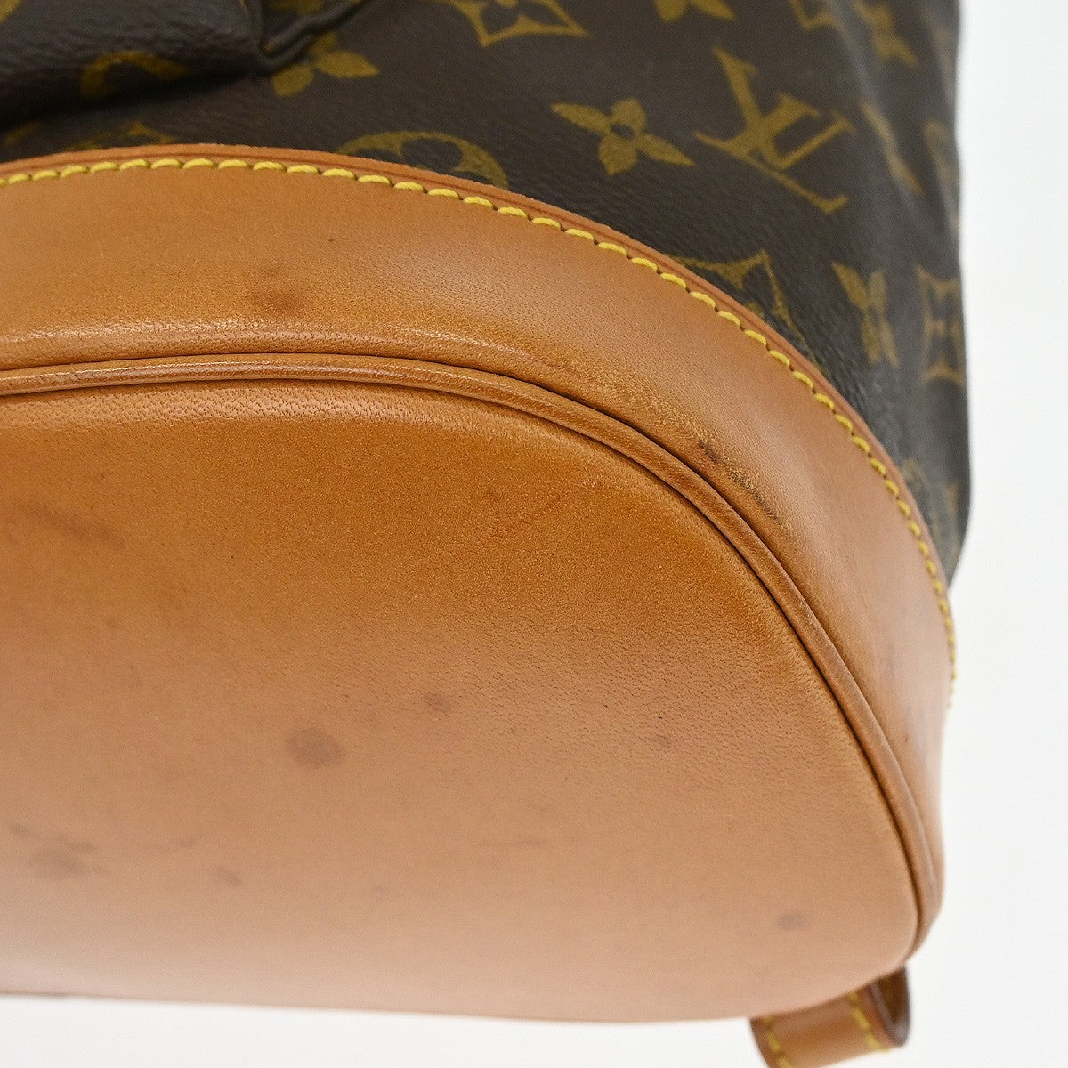 Louis Vuitton Vintage Montsouris Backpack Monogram Canvas Brown Canvas Backpack Bag (Pre-Owned)