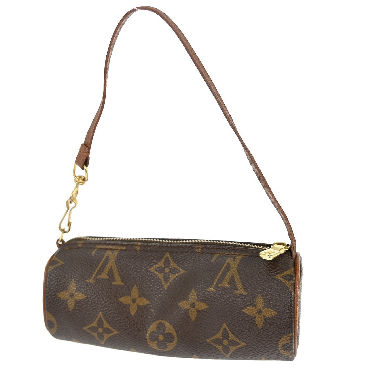 Louis Vuitton Papillon Pochette Monogram Canvas Brown Canvas Clutche & Pouche Bag (Pre-Owned)