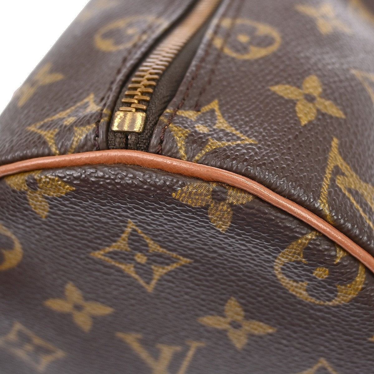 Louis Vuitton Papillon Handbag Monogram Canvas Brown Canvas Handbag (Pre-Owned)