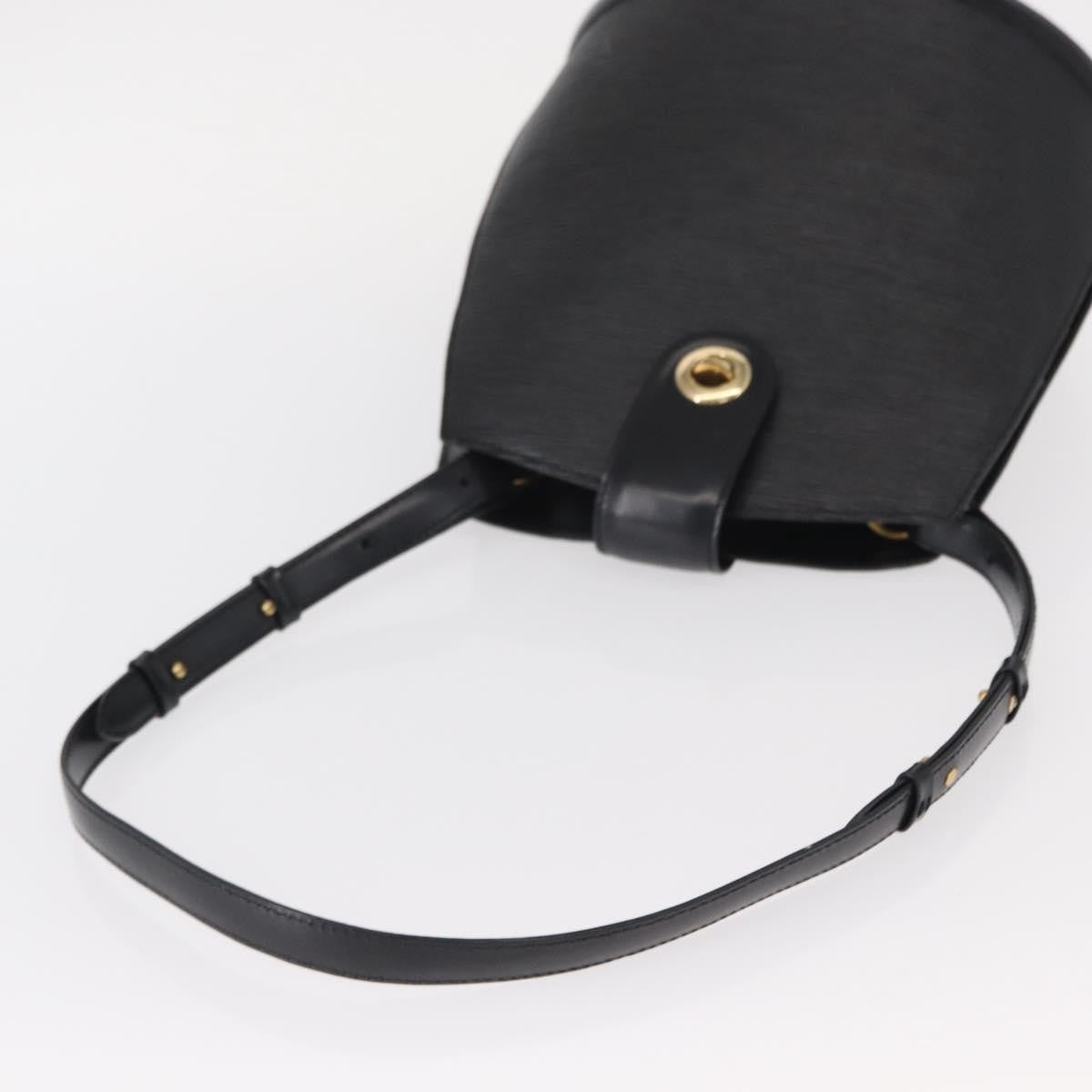 Louis Vuitton Cluny Shoulder Bag Epi Leather Black Leather Shoulder Bag Bag (Pre-Owned)