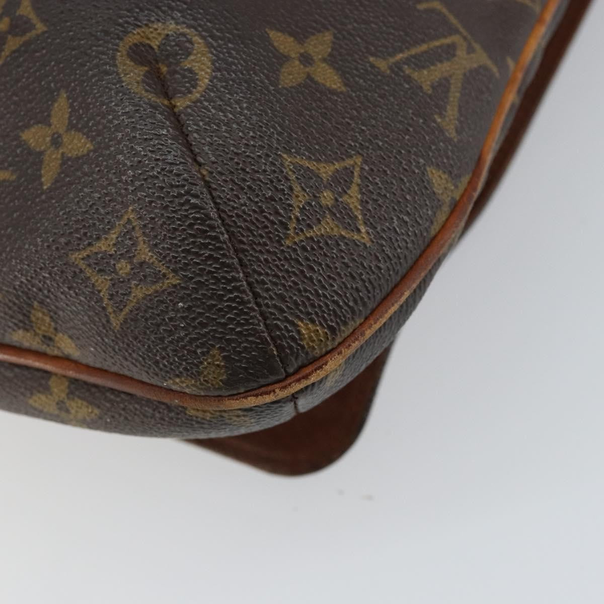 Louis Vuitton Musette Salsa Handbag Monogram Canvas Brown Canvas Shoulder Bag Bag (Pre-Owned)