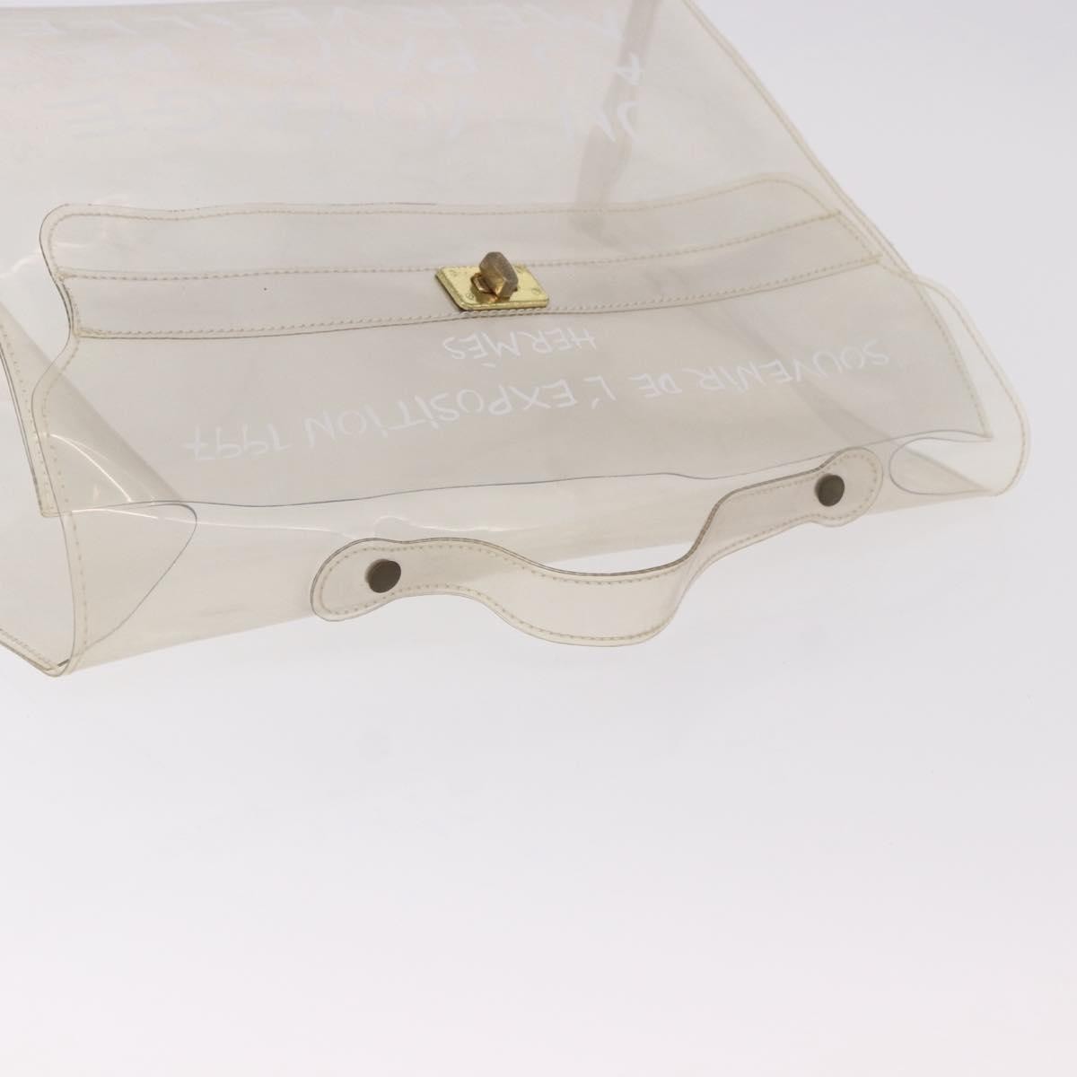 Hermes Kelly Handbag Vinyl Clear Plastic Handbag (Pre-Owned)